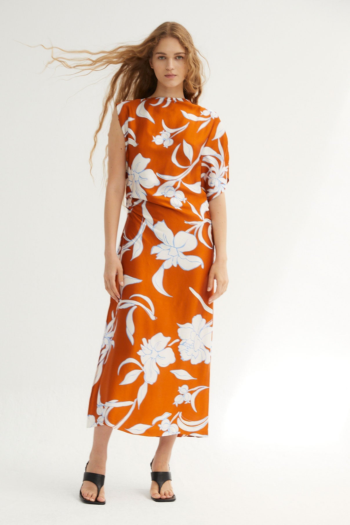 HARA PALERMO CARAMEL DRESS