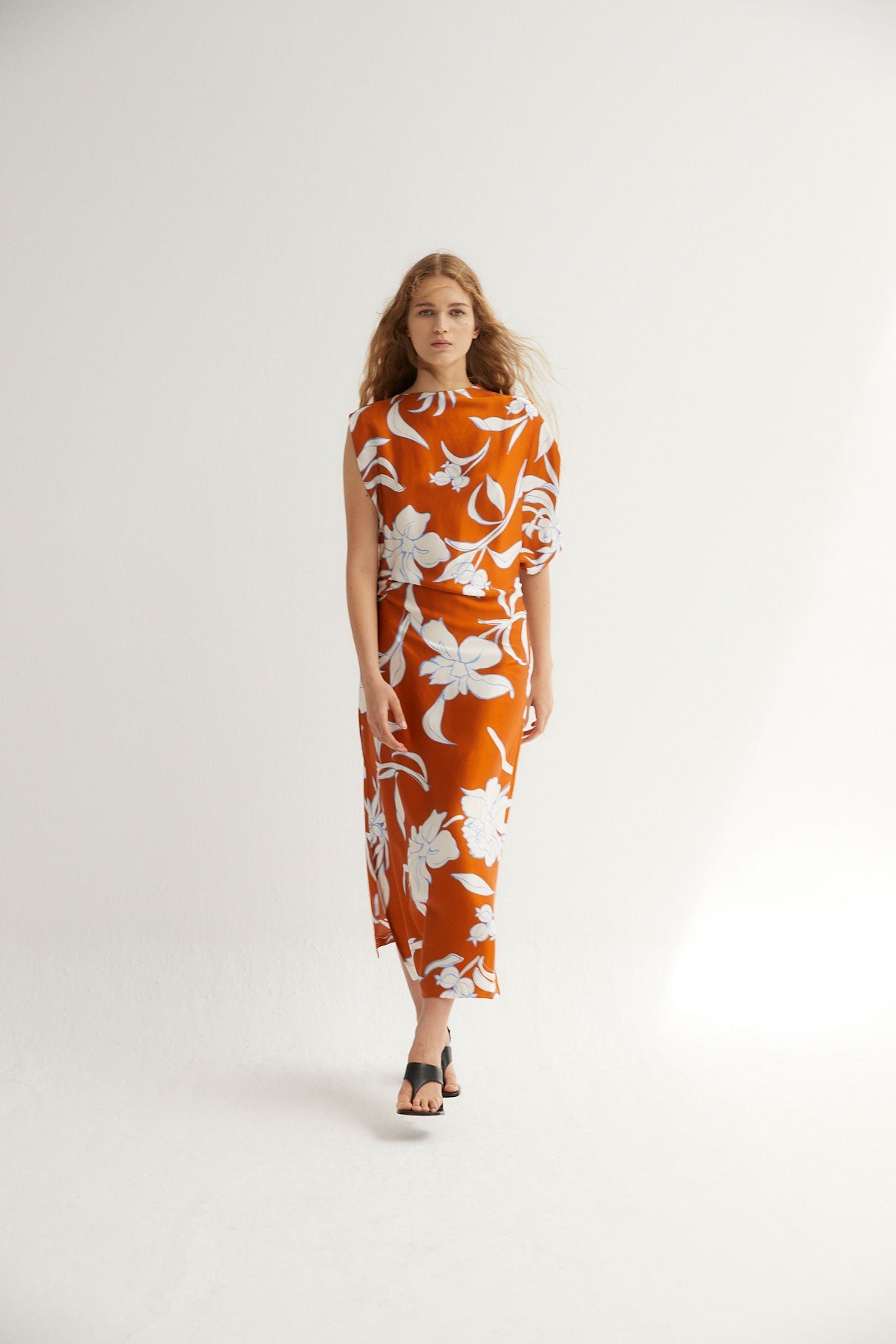 HARA PALERMO CARAMEL DRESS