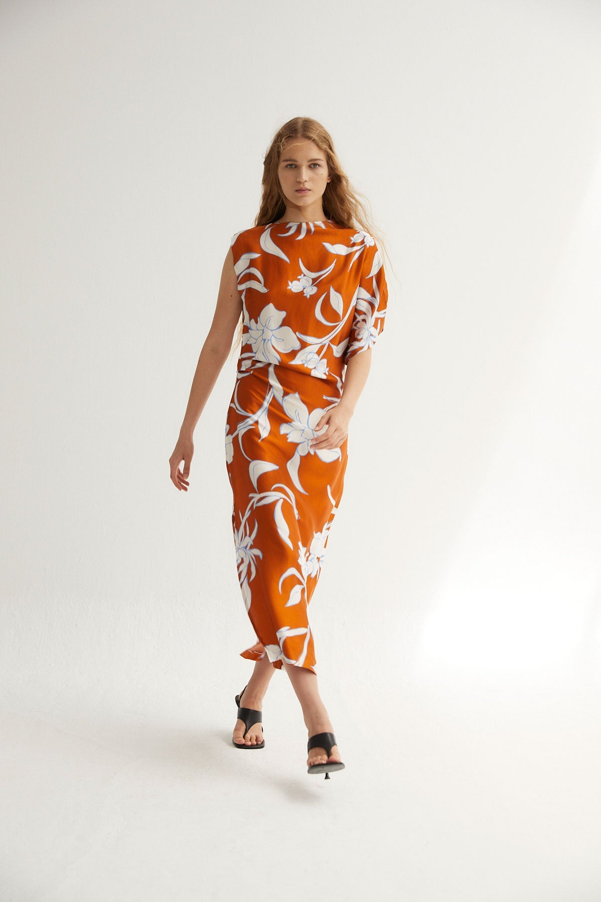 HARA PALERMO CARAMEL DRESS