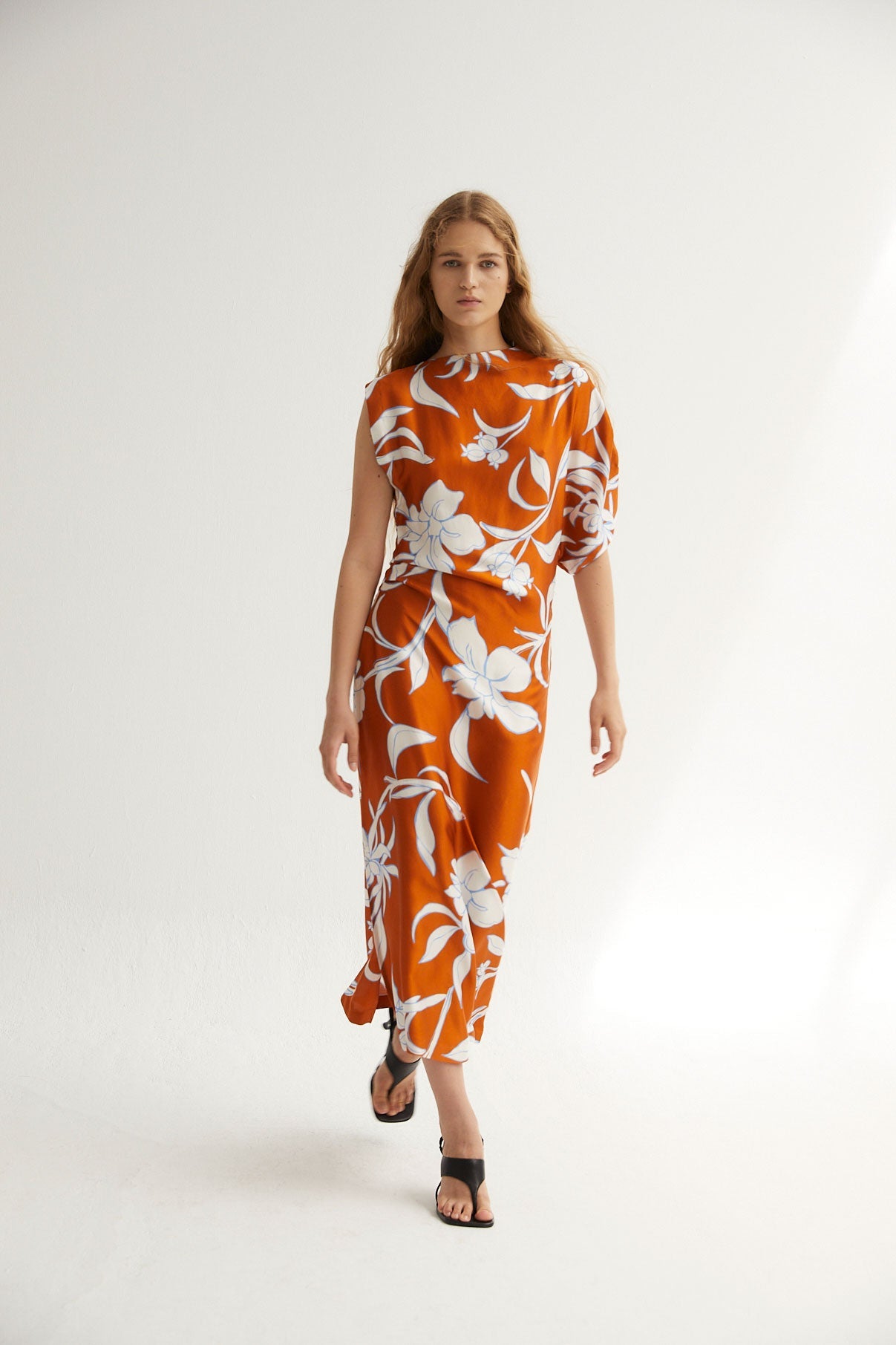 HARA PALERMO CARAMEL DRESS