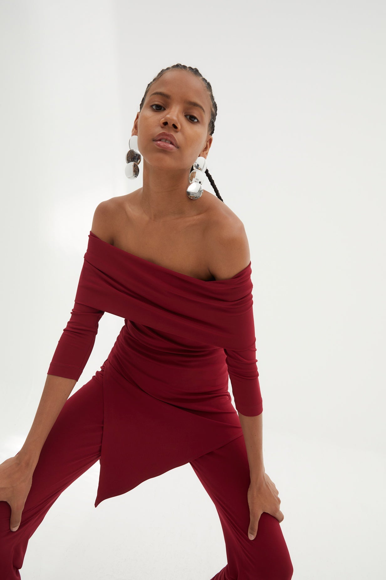 GIORGIA TUNIC IN CHERRY STITCH