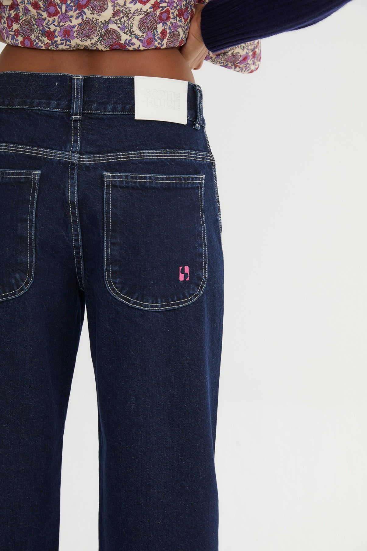 BLUE TWILL MILI JEANS