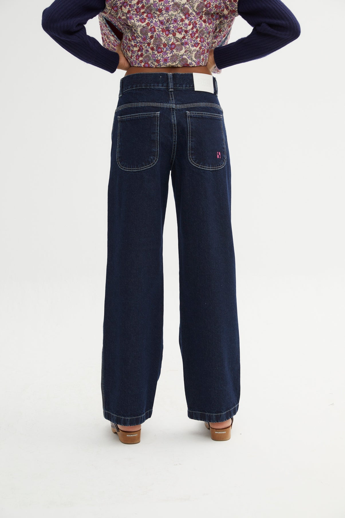 BLUE TWILL MILI JEANS