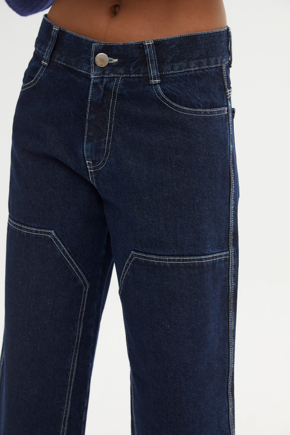 BLUE TWILL MILI JEANS