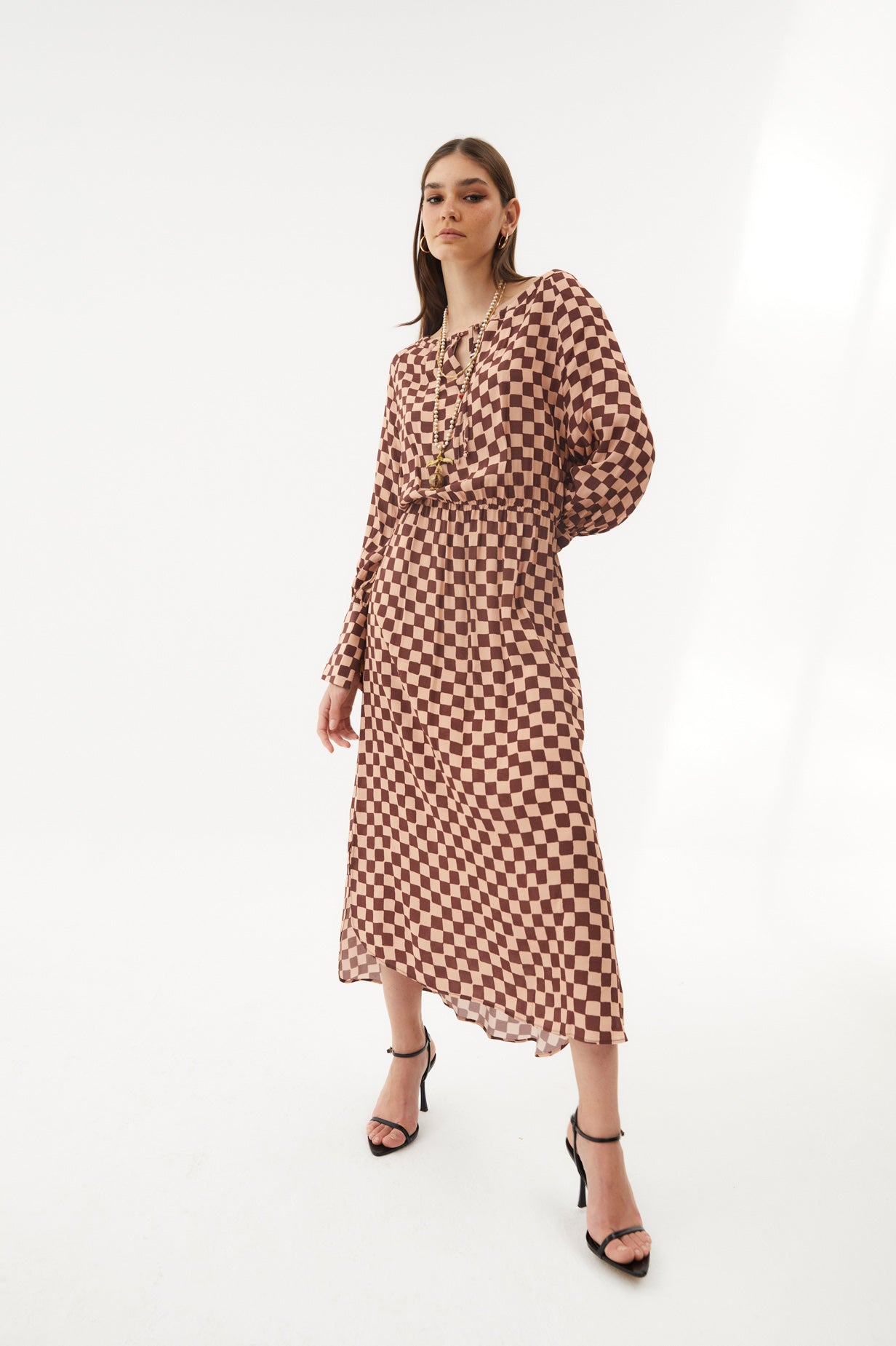 NUDE CHECKERWEAR LADY TUNIC