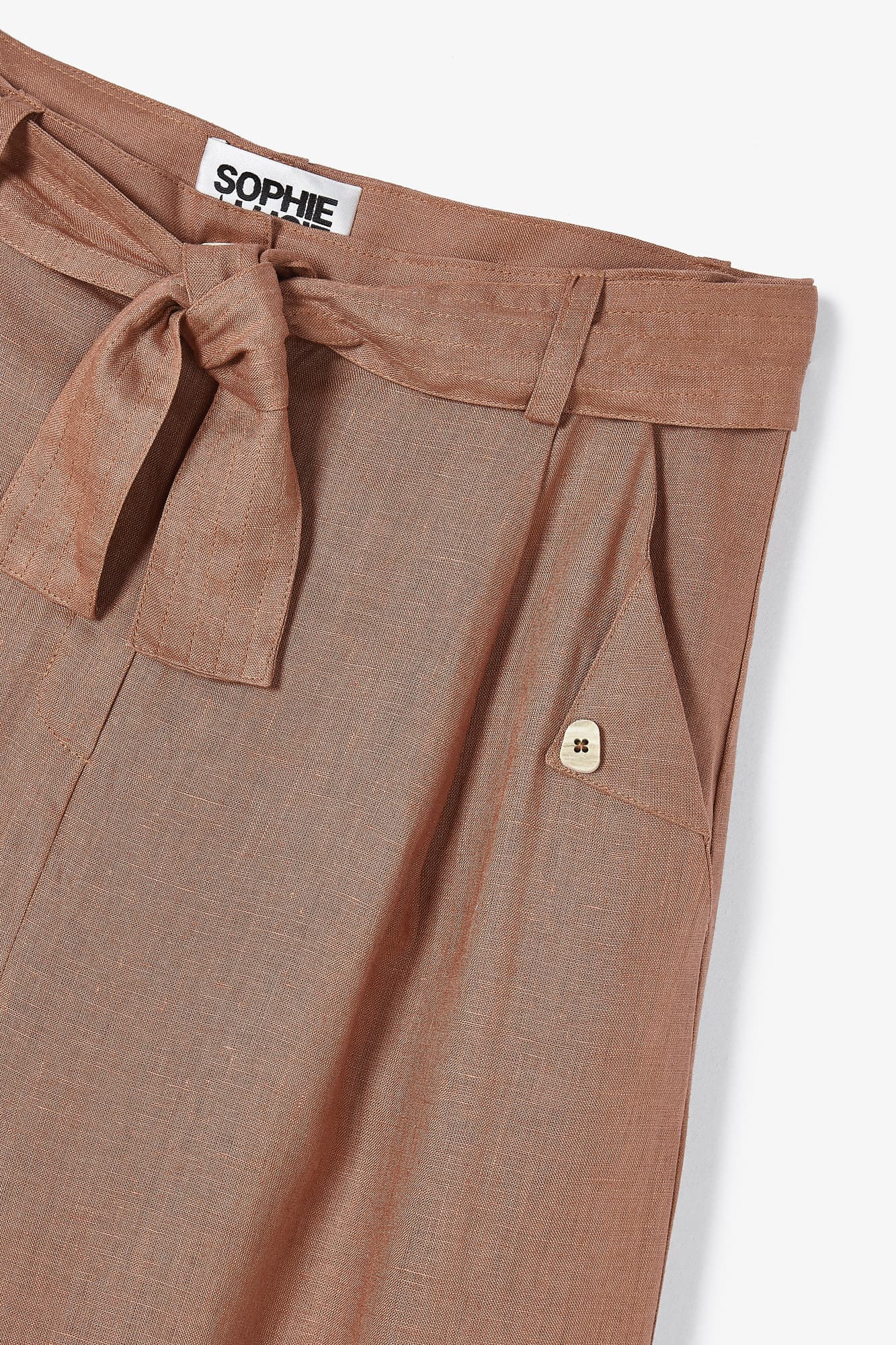 SIENA LINEN TRIANGLE PANTS