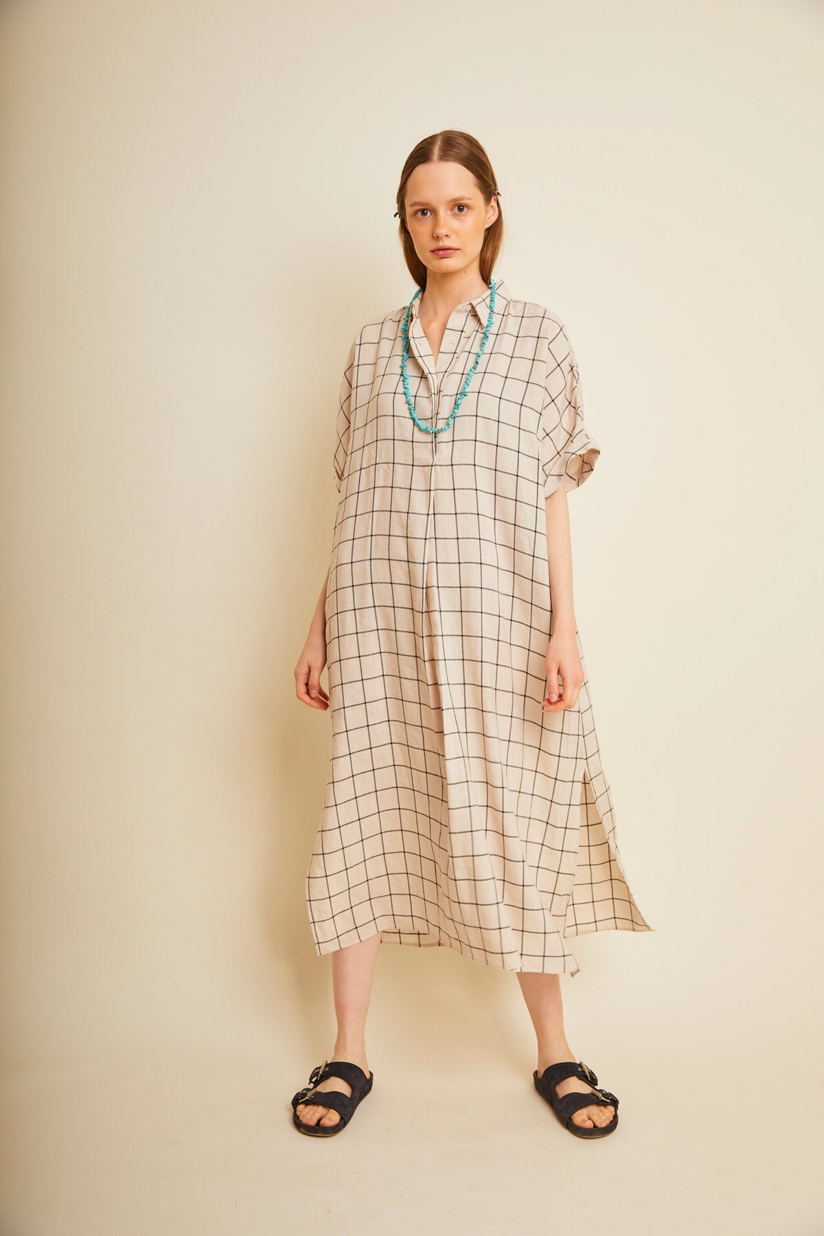 OVER TUNIC RAW CHECK