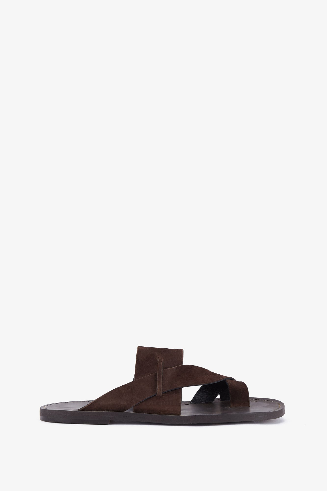 NINET SUEDE BROWN SANDAL