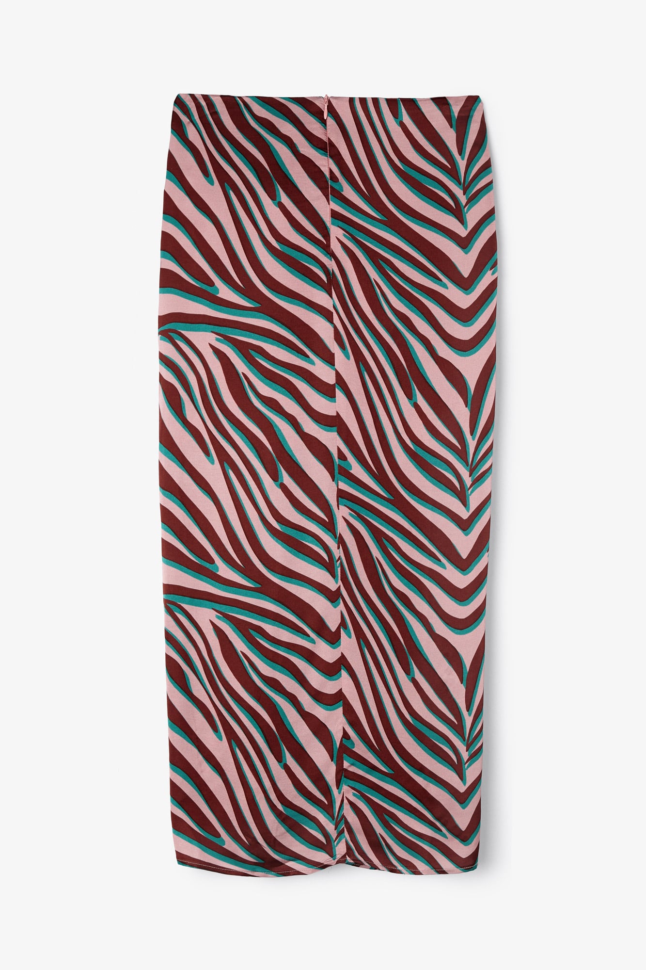 Falda estampado cebra