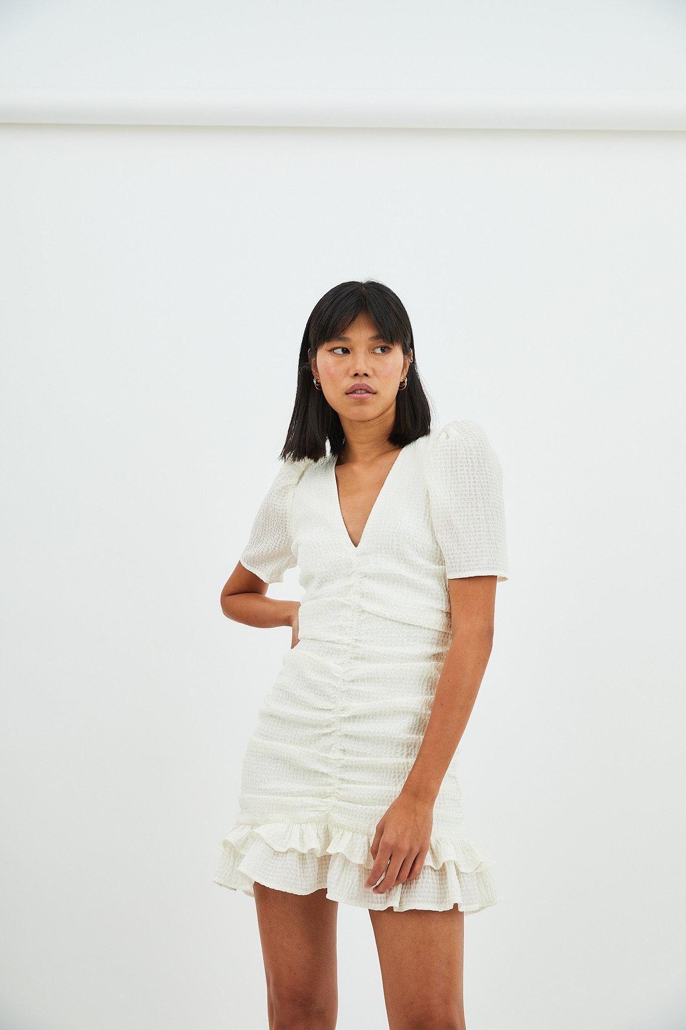 GENEVA EMBOSSED DRESS