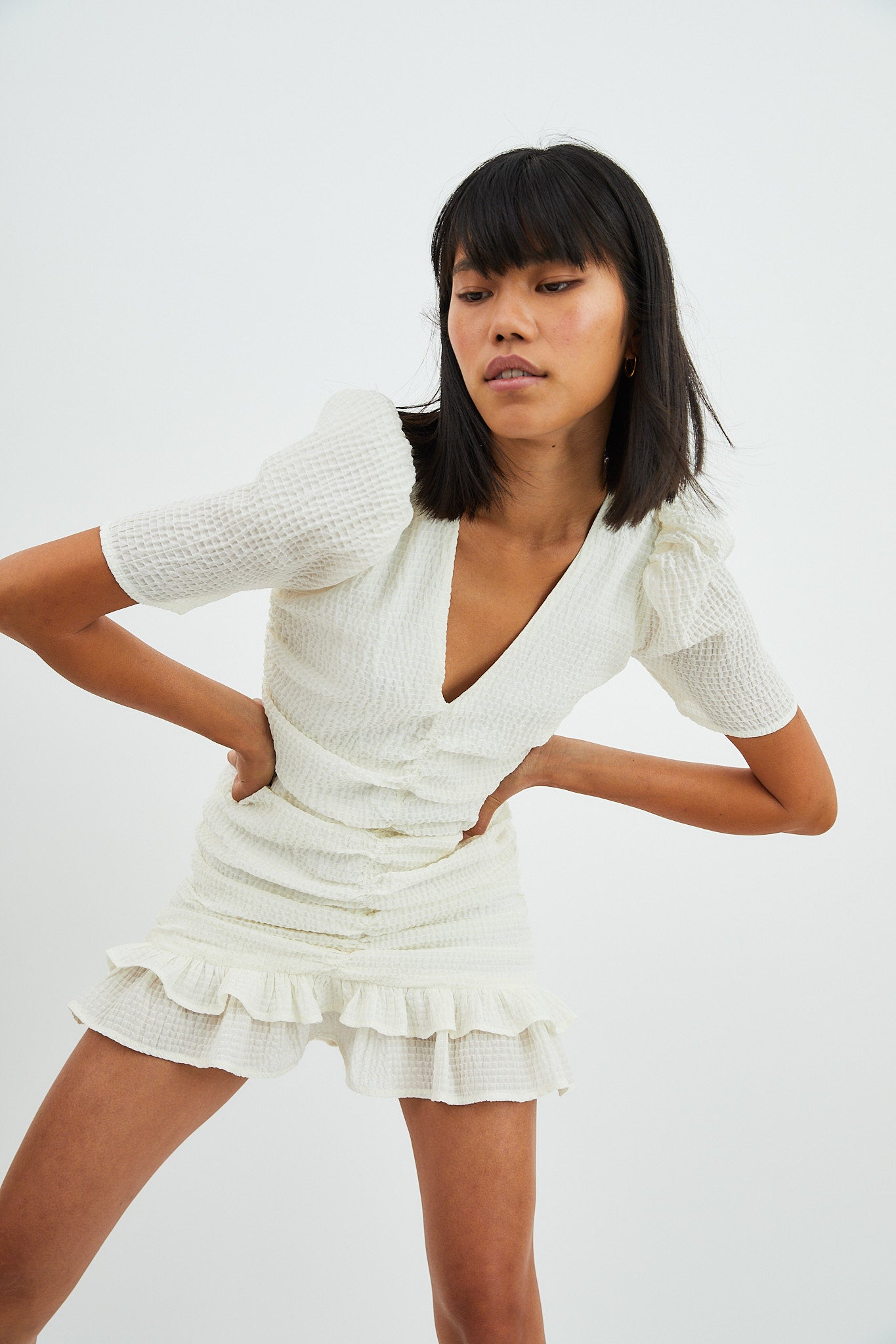 GENEVA EMBOSSED DRESS