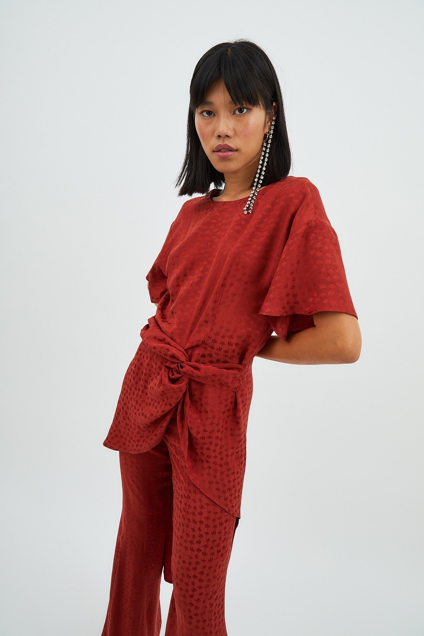 CAMILA JCQ MINI FLOWER TILE TUNIC