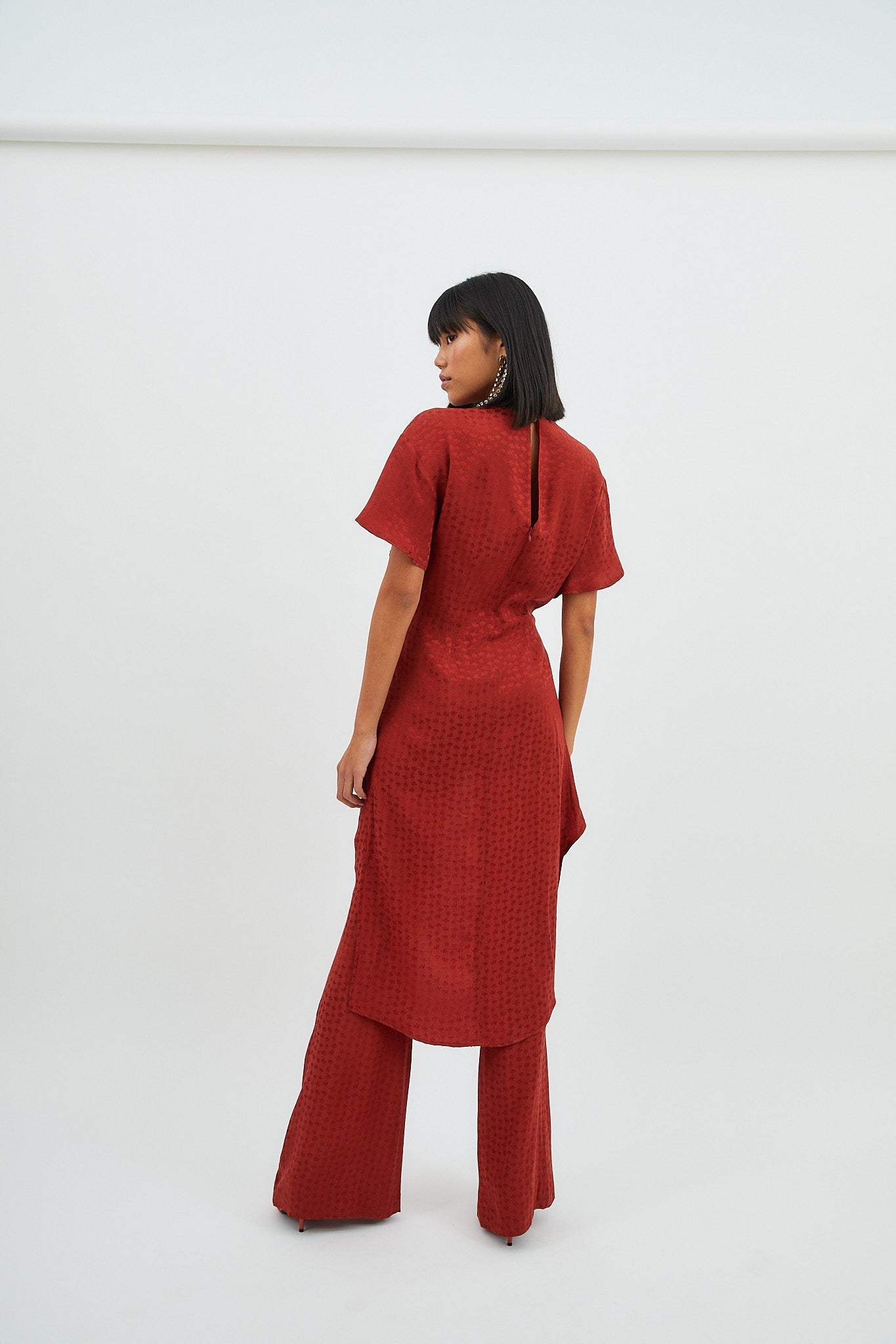 CAMILA JCQ MINI FLOWER TILE TUNIC