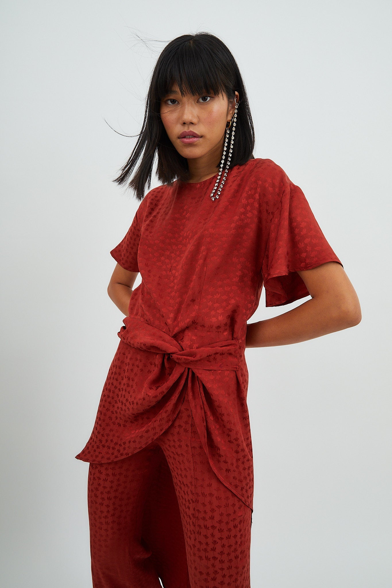 CAMILA JCQ MINI FLOWER TILE TUNIC