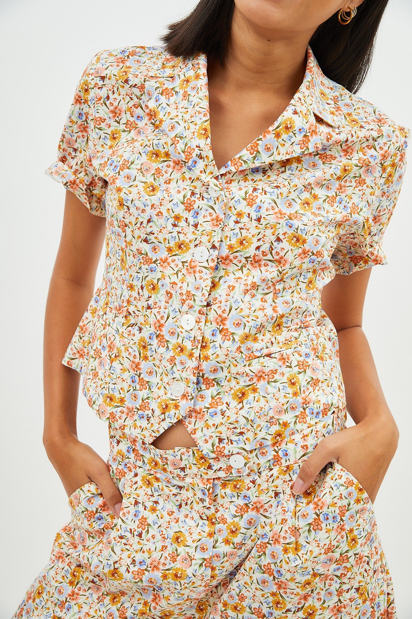 WOODY FIELD FLOWER PANTS