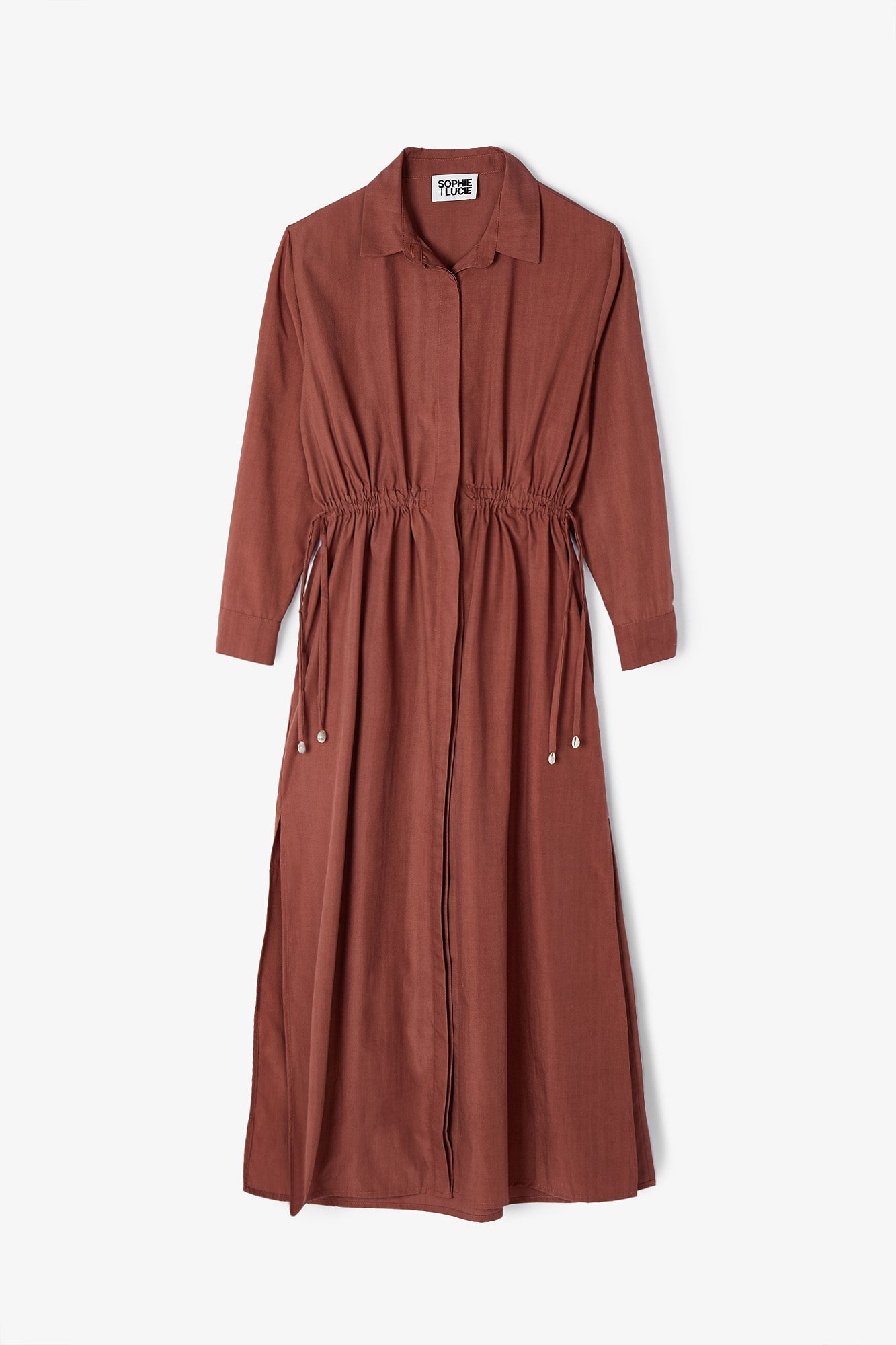MARTA TERRACOTTA DRESS