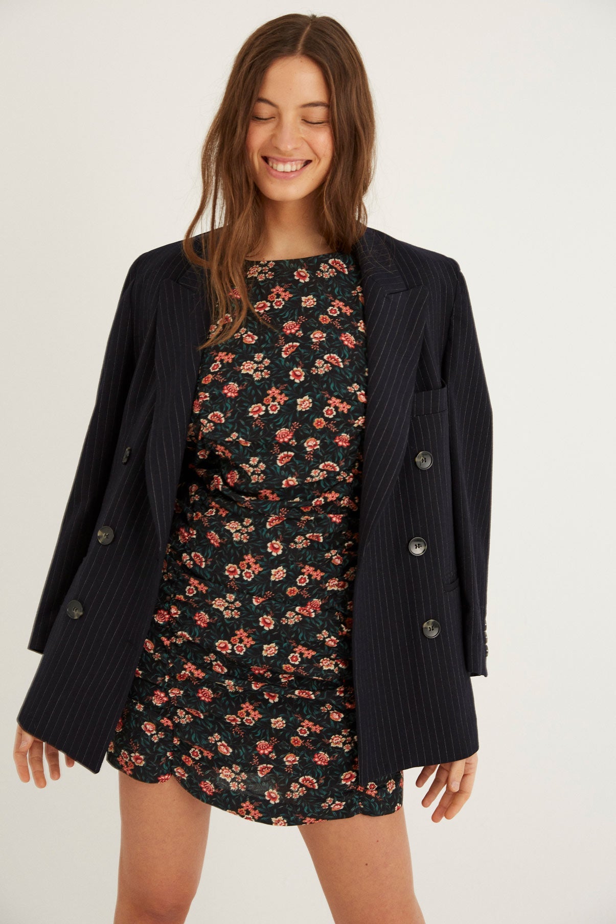LIBERTY GATHERED DRESS
