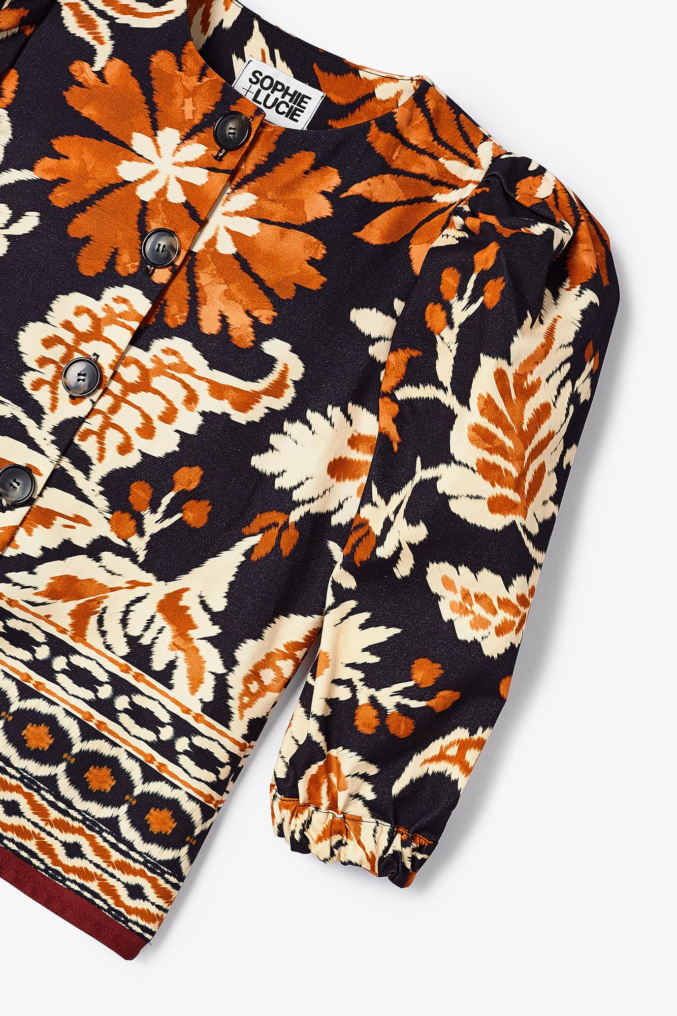 SARTI PRINT LANTERN JACKET