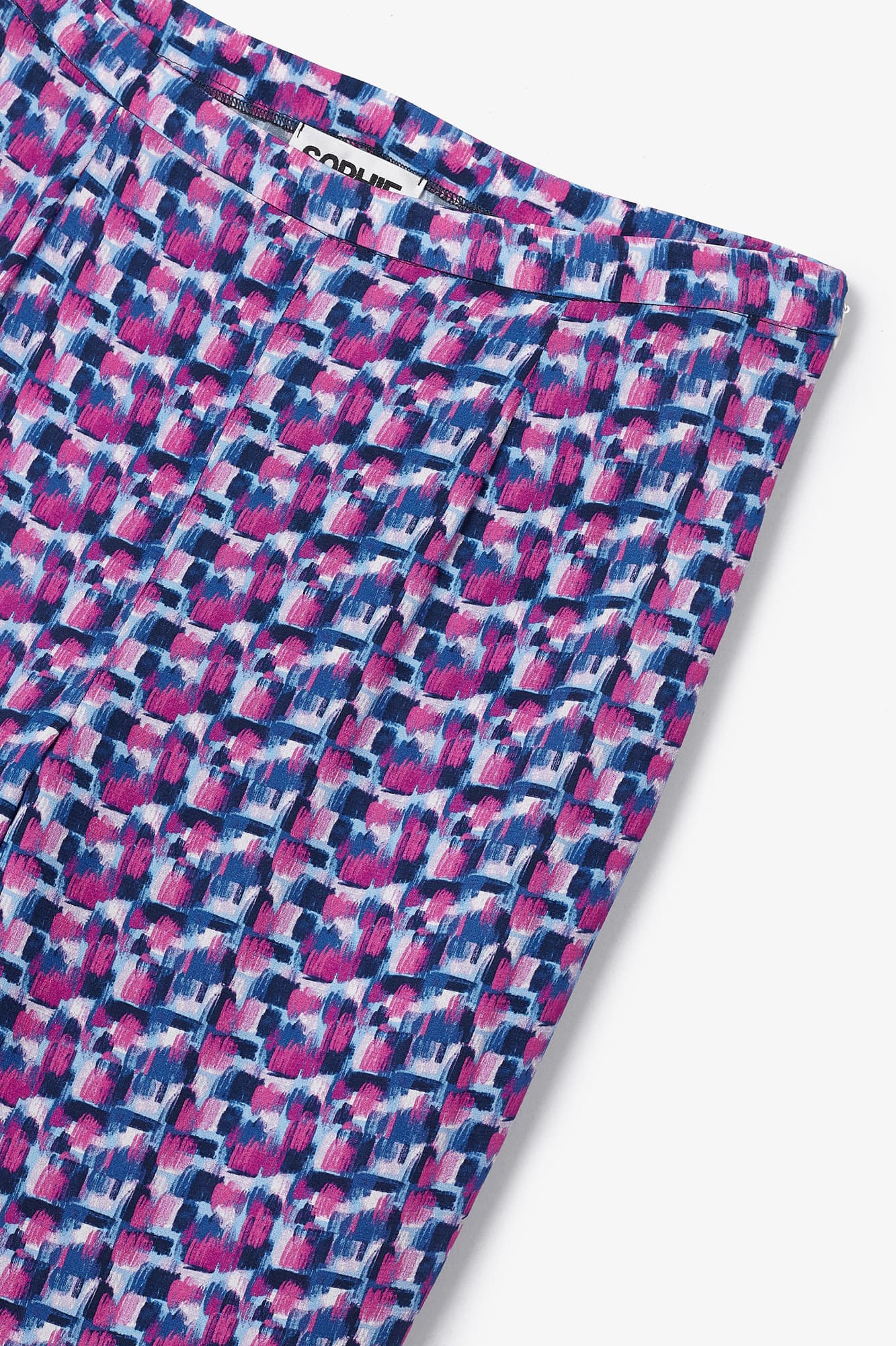 CROP PANTS STRAWBERRY BRUSH