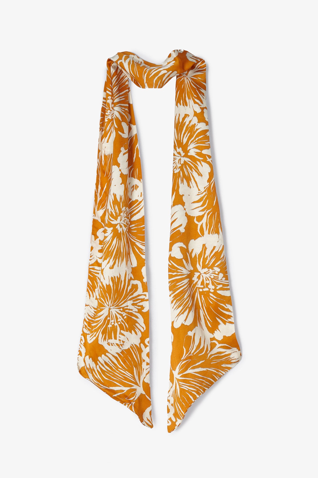 CORINTHIA DRESS WATERCOLOR FLOWER PUMPKIN