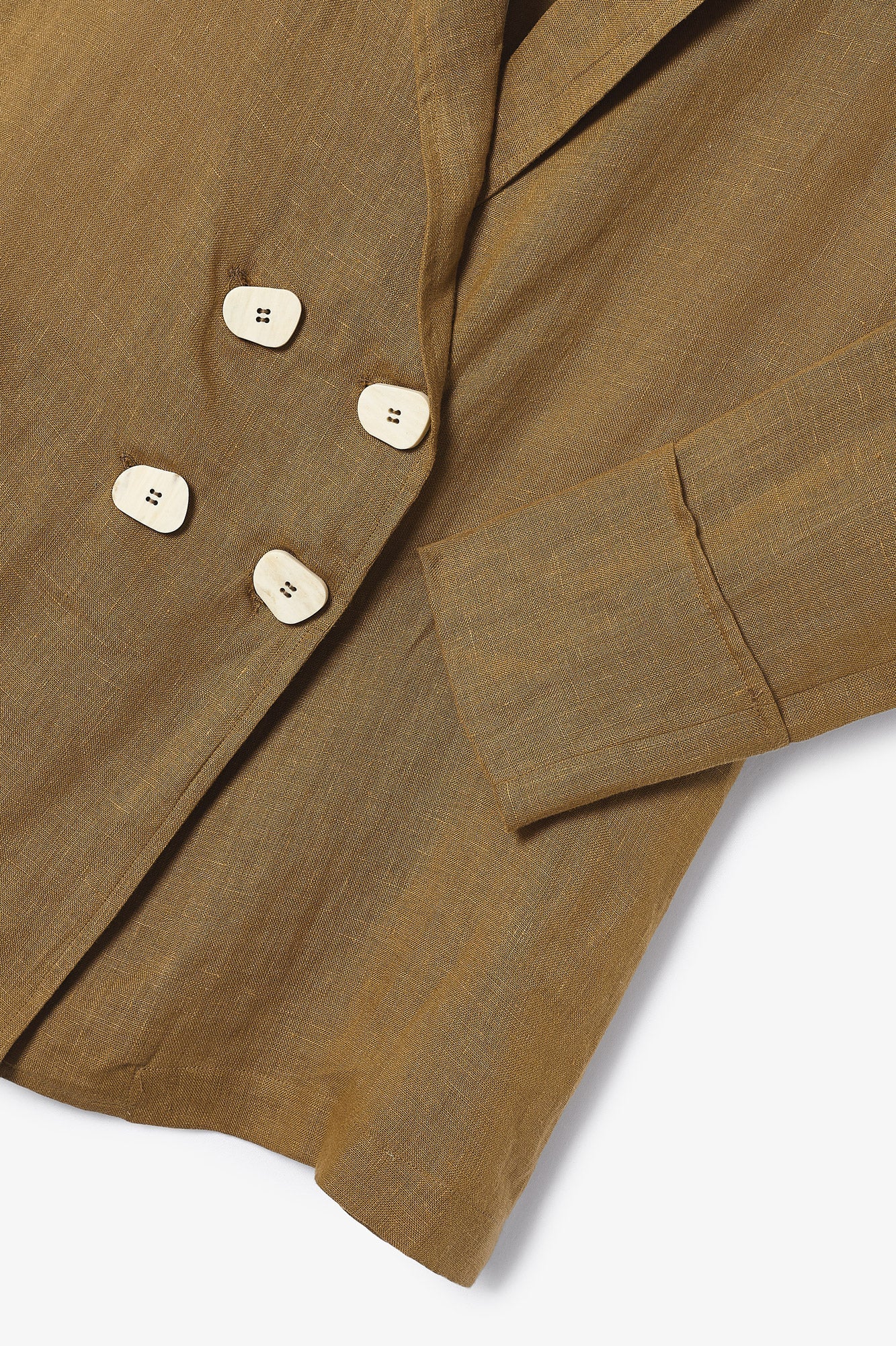 ICON LINEN CURRY JACKET