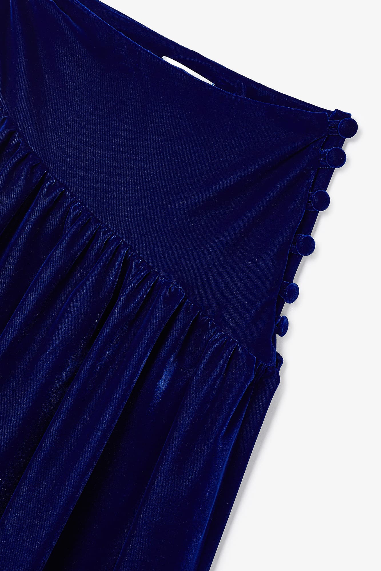 PEGY VELVET INK SKIRT