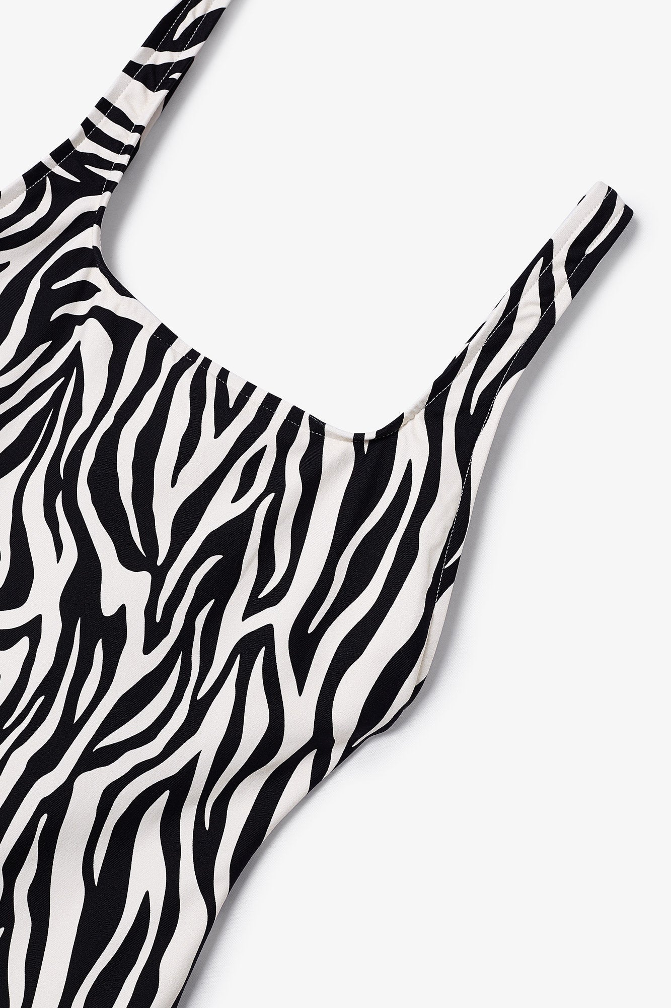 BLACK ZEBRA SWIMSUIT