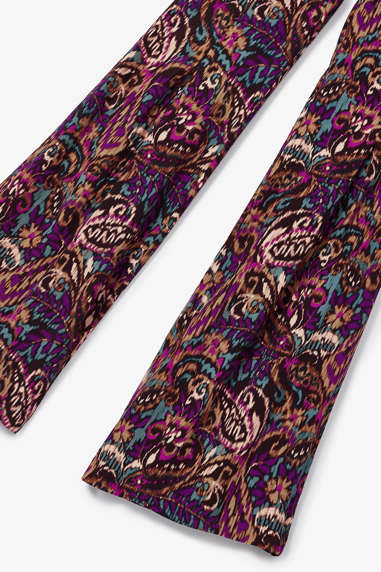 IKAT FLOWER PLEAT PANTS