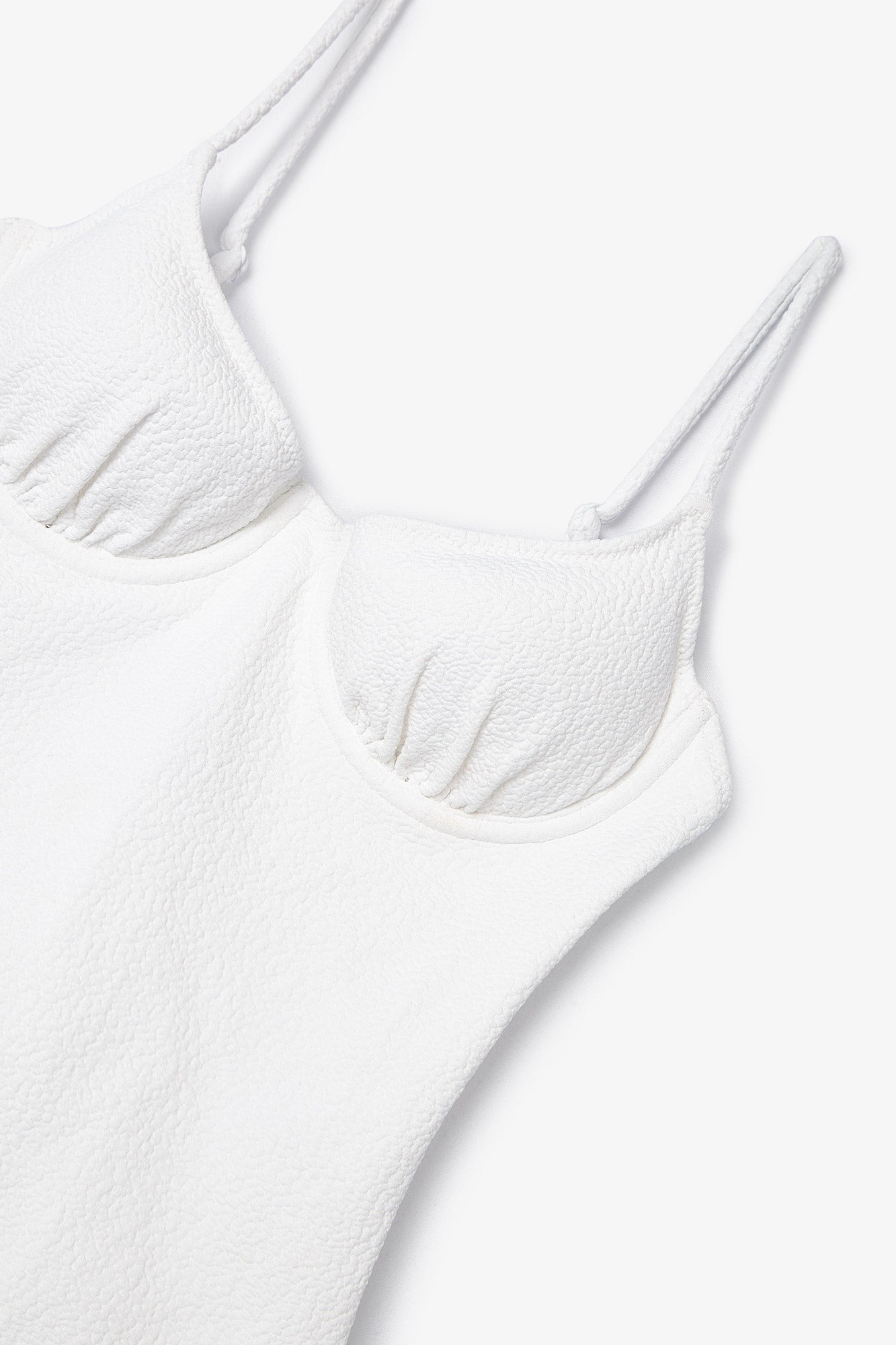 WHITE CORSE CANUTILLO SWIMSUIT