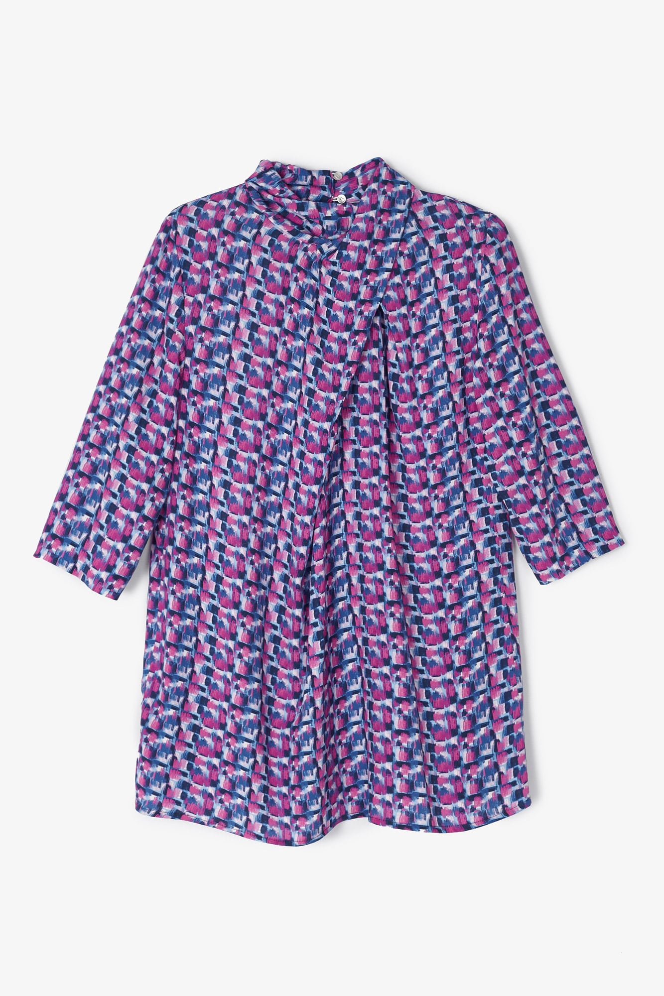 CLOTILDE TUNIC STRAWBERRY BRUSH