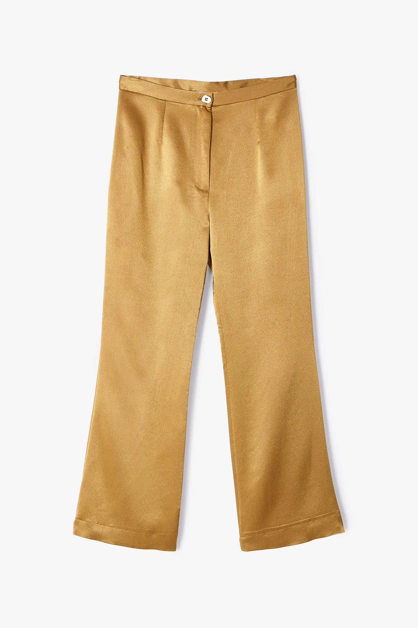 SIXTY SATIN TOBACCO PANTS