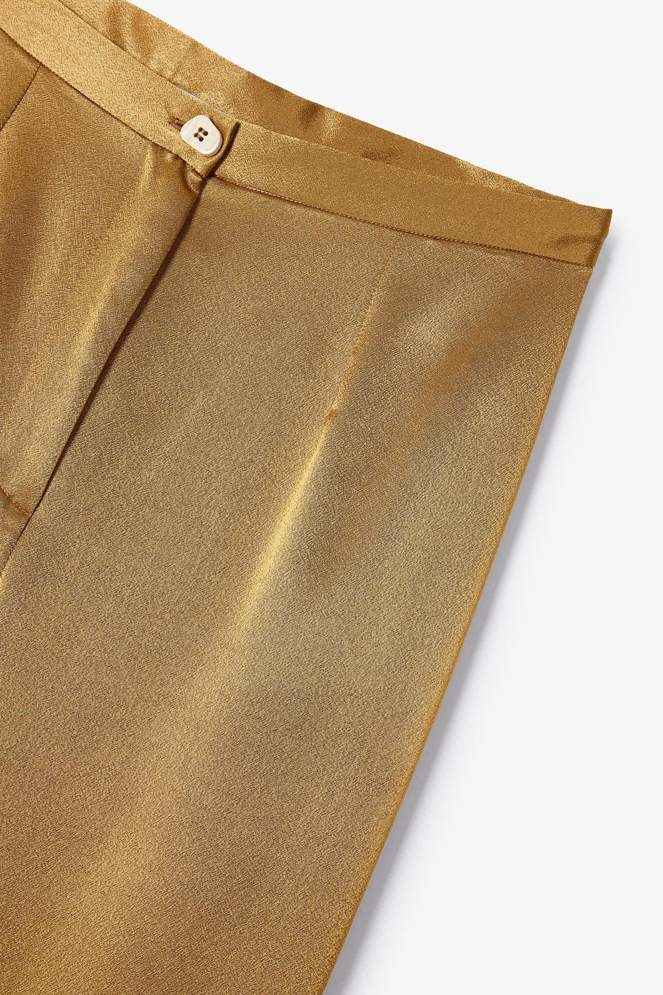 SIXTY SATIN TOBACCO PANTS