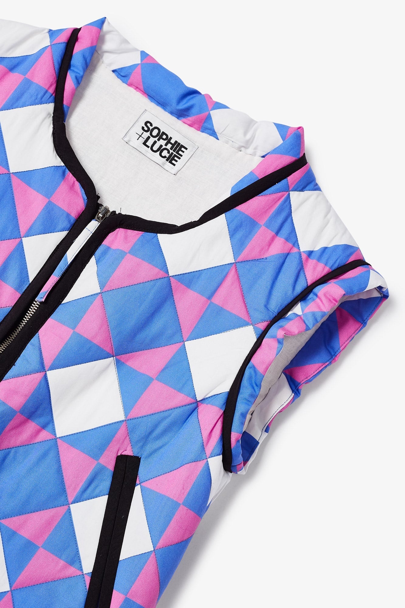 JULIETA MOSAIC PRINTED VEST