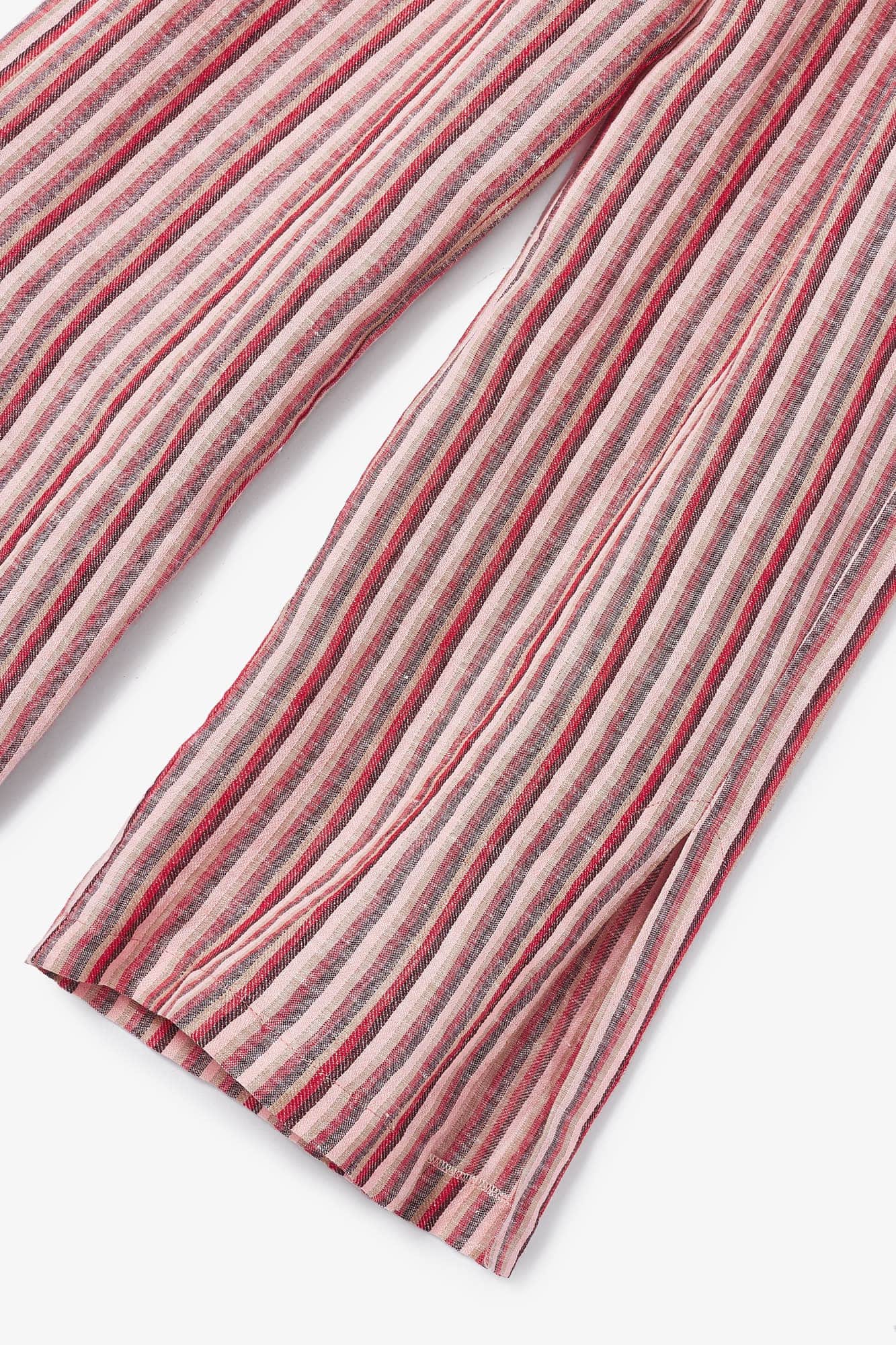 RED TUNISIAN PAJAMA PANTS