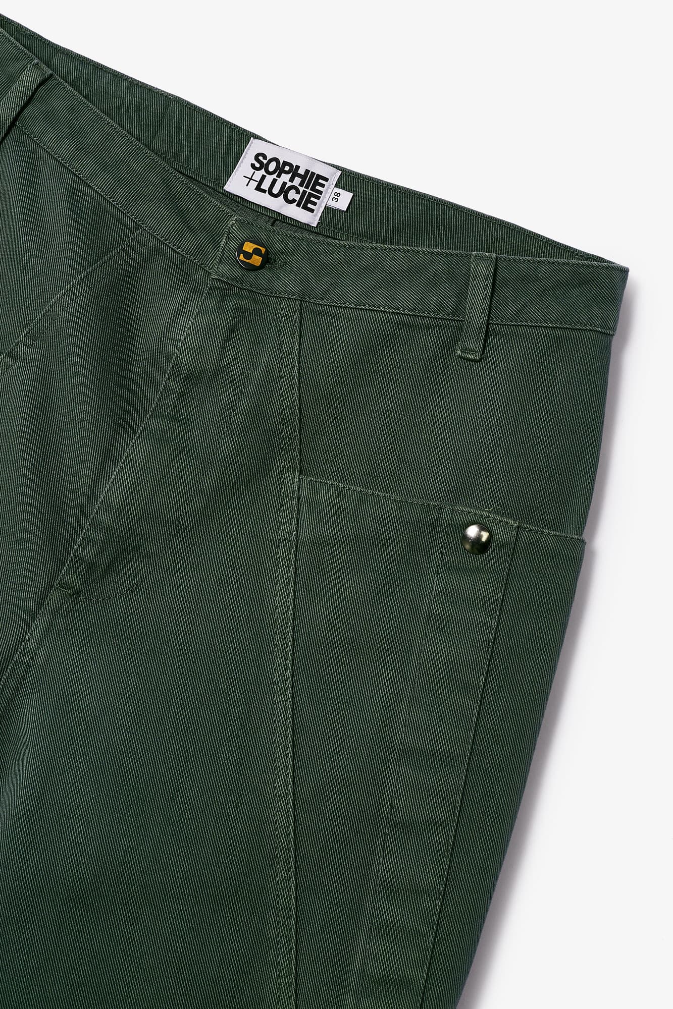 GREEN CARGO JEANS