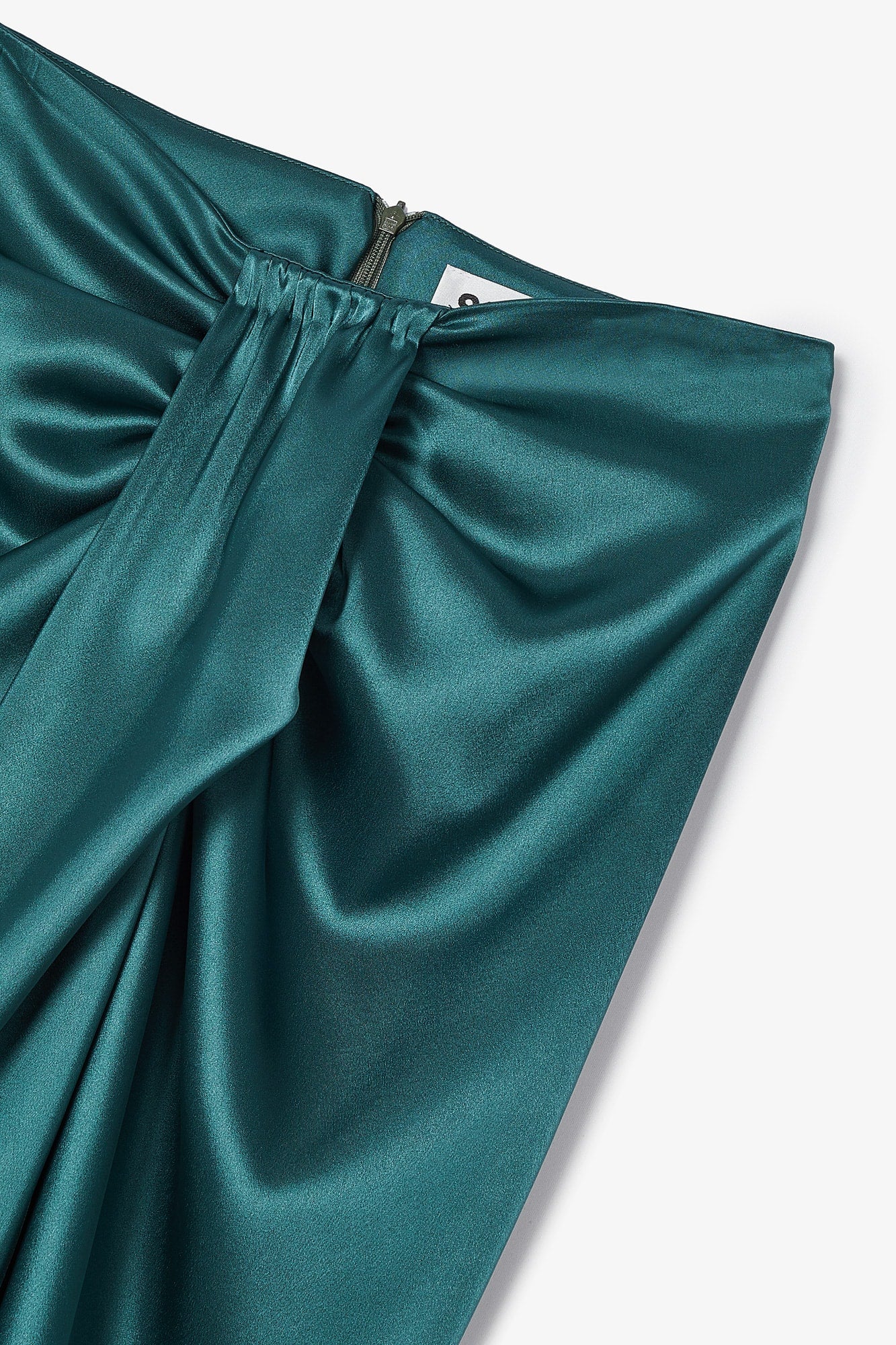 PETUNIA COBALT SATIN SKIRT