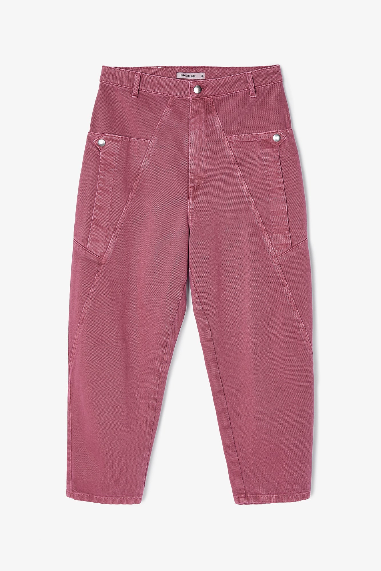MARSALA TWILL CARGO JEANS