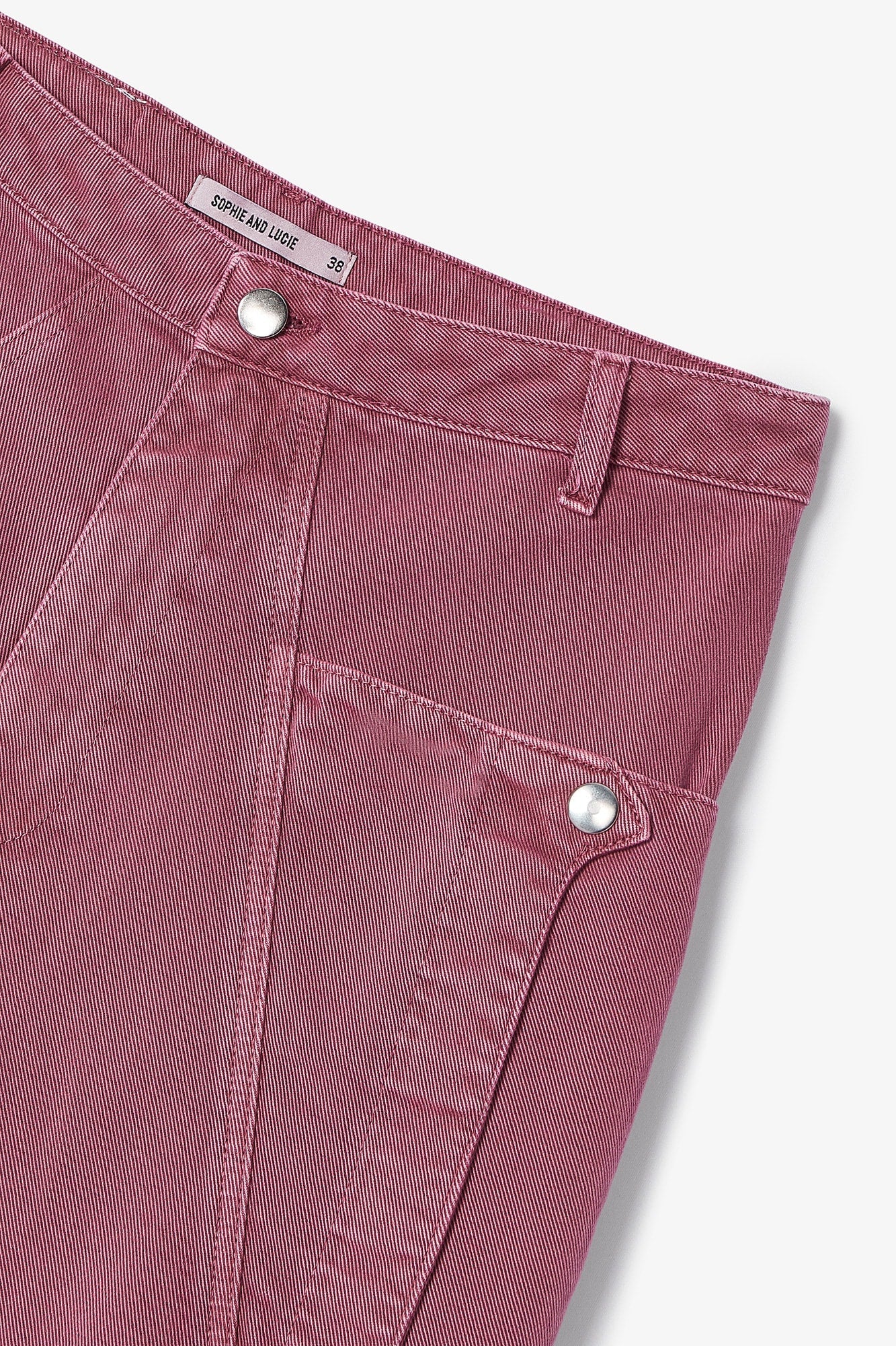 MARSALA TWILL CARGO JEANS