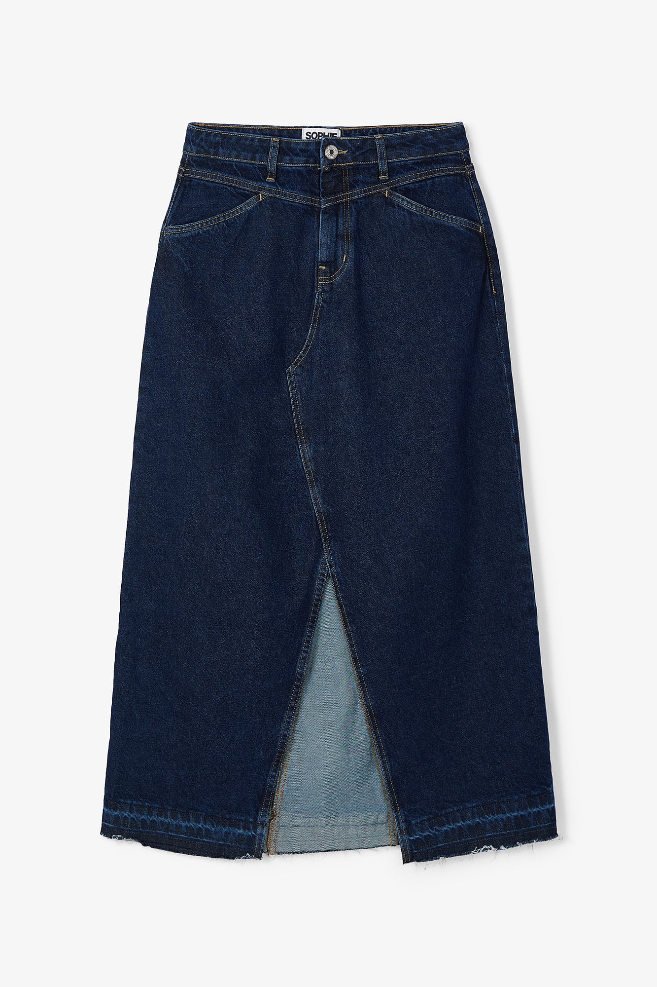 BLUE DENIM TEXAS SKIRT