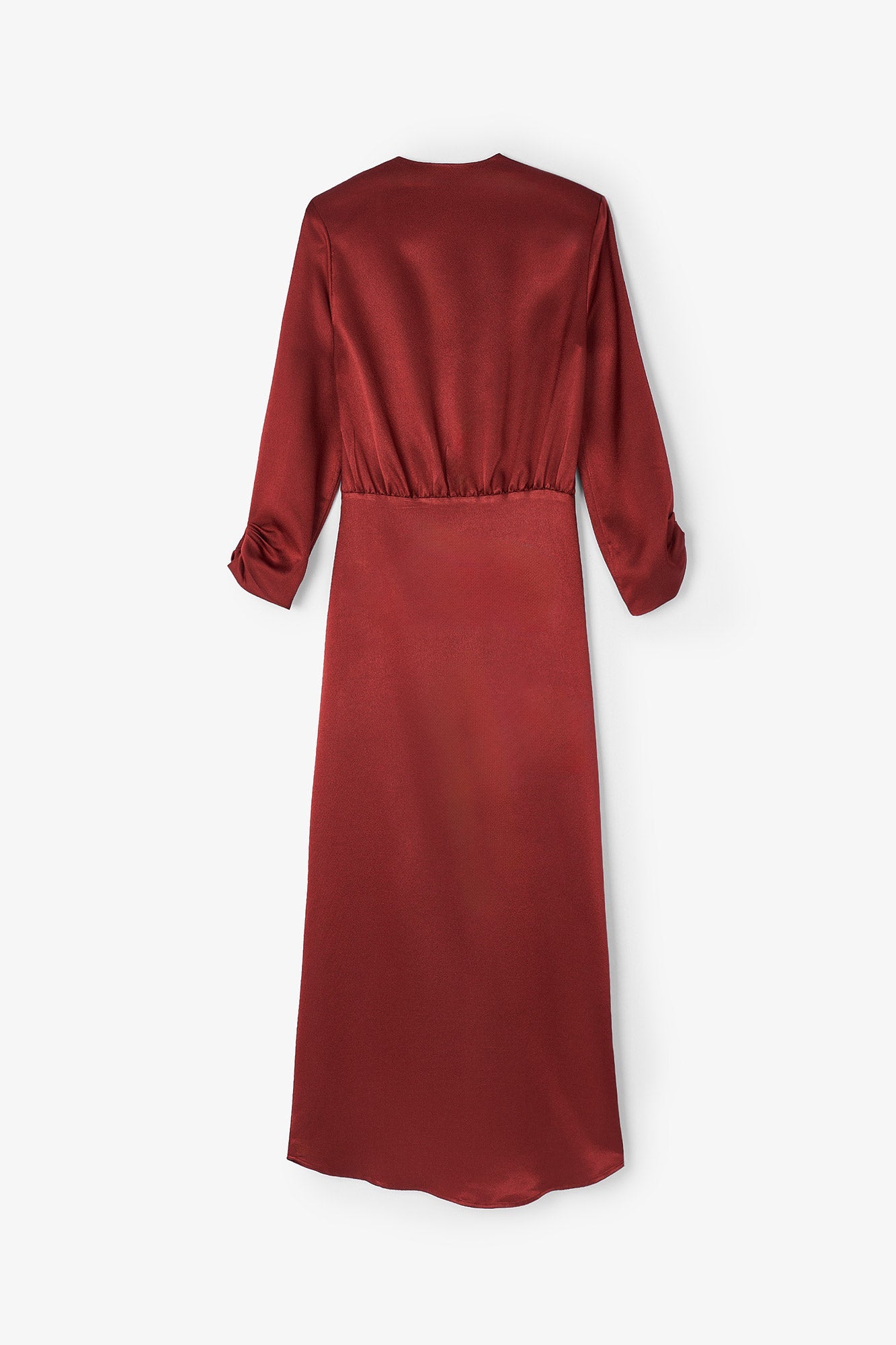 FERNANDA SIENA SATIN DRESS