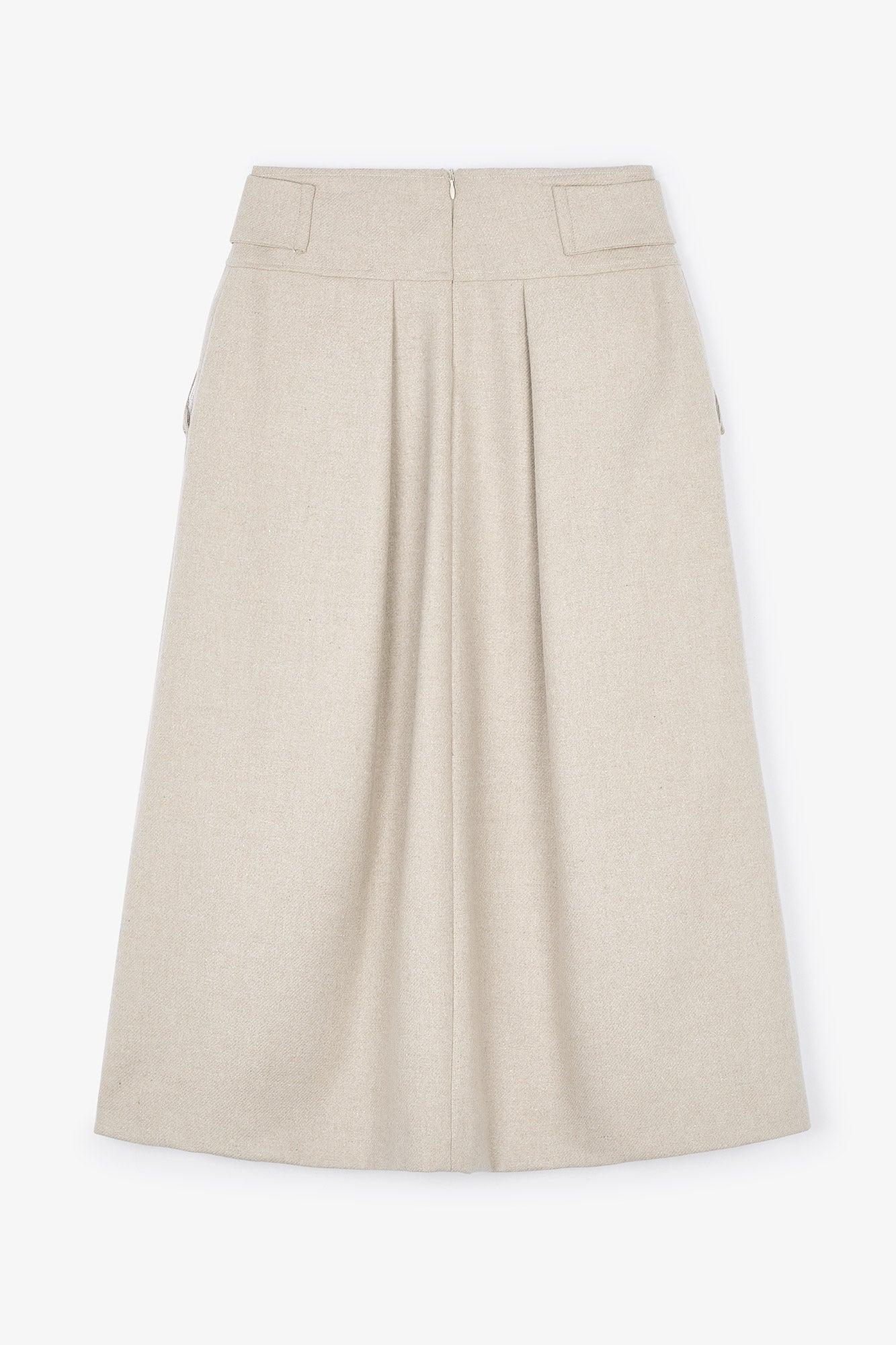 AUSTRIA SKIRT FLANNEL SAND