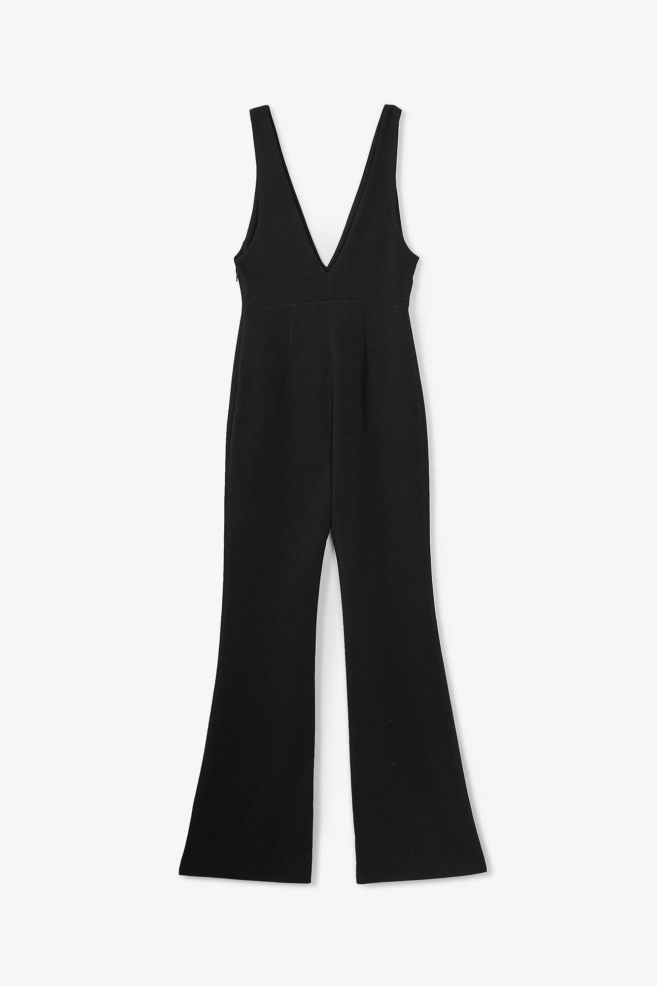 BLACK BLOUSE PARTY OVERALLS