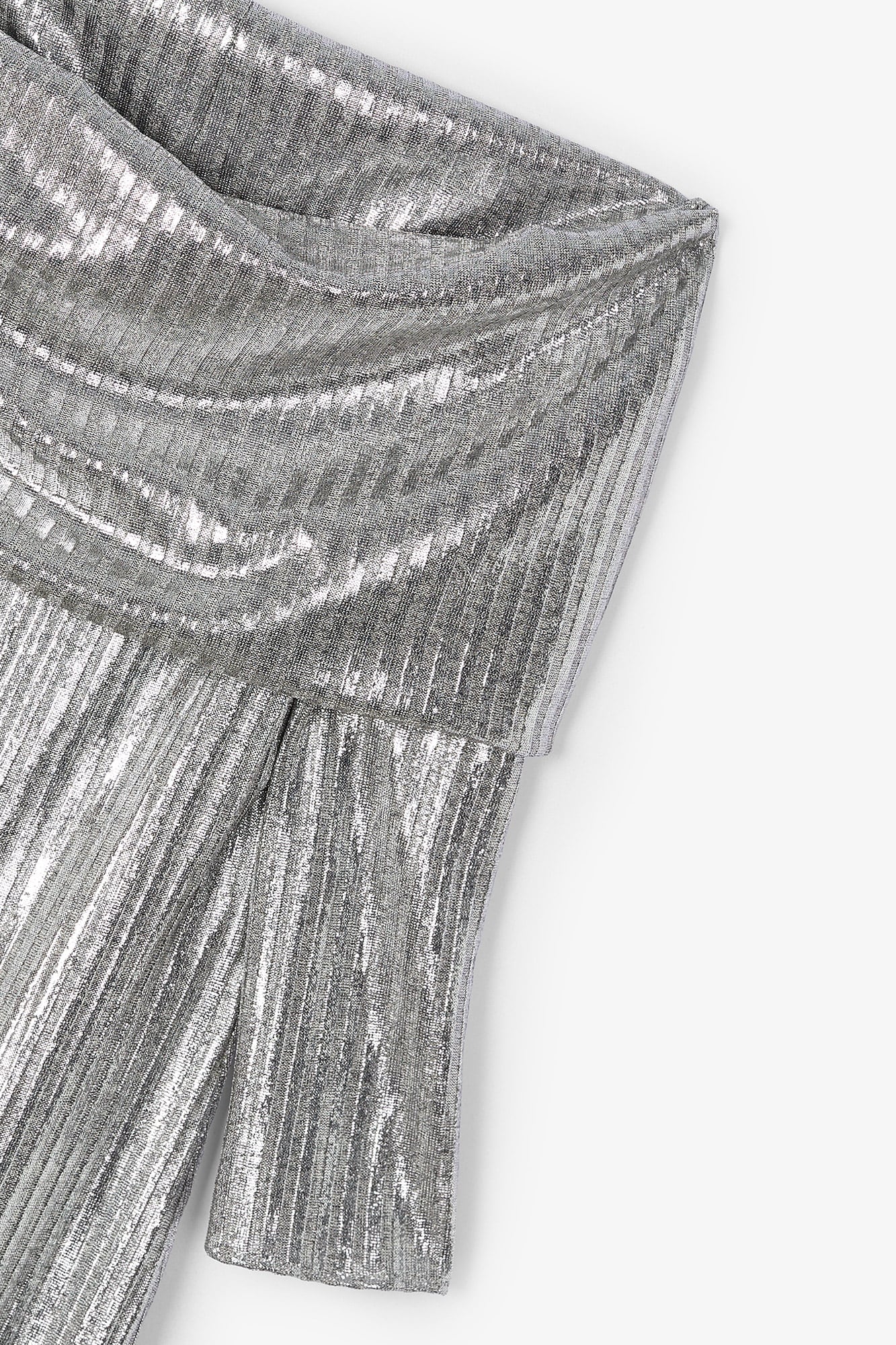 GILDA DRESS SILVER KNIT