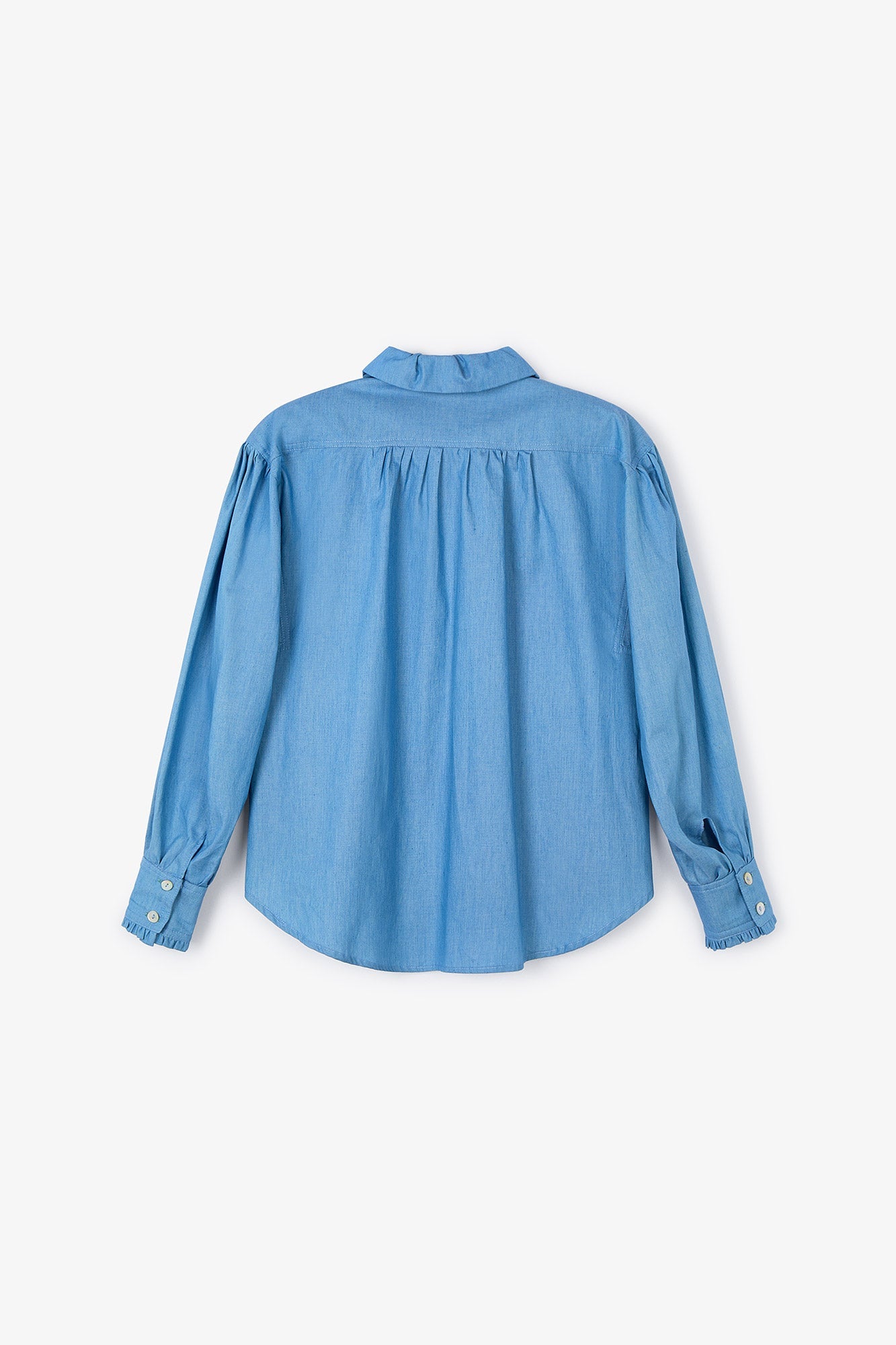 MARIBEL DENIM BLOUSE