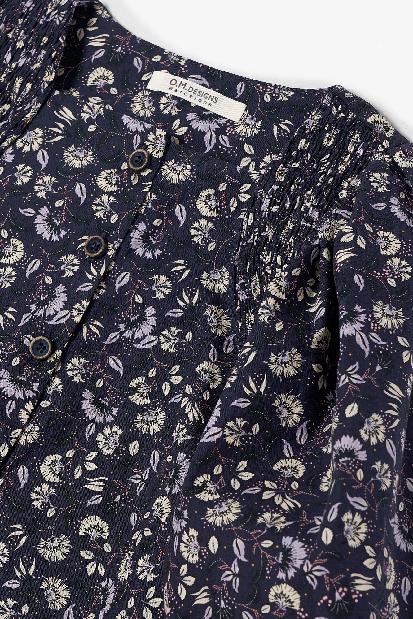 MINI BLOUSE WITH ELASTIC BANDS