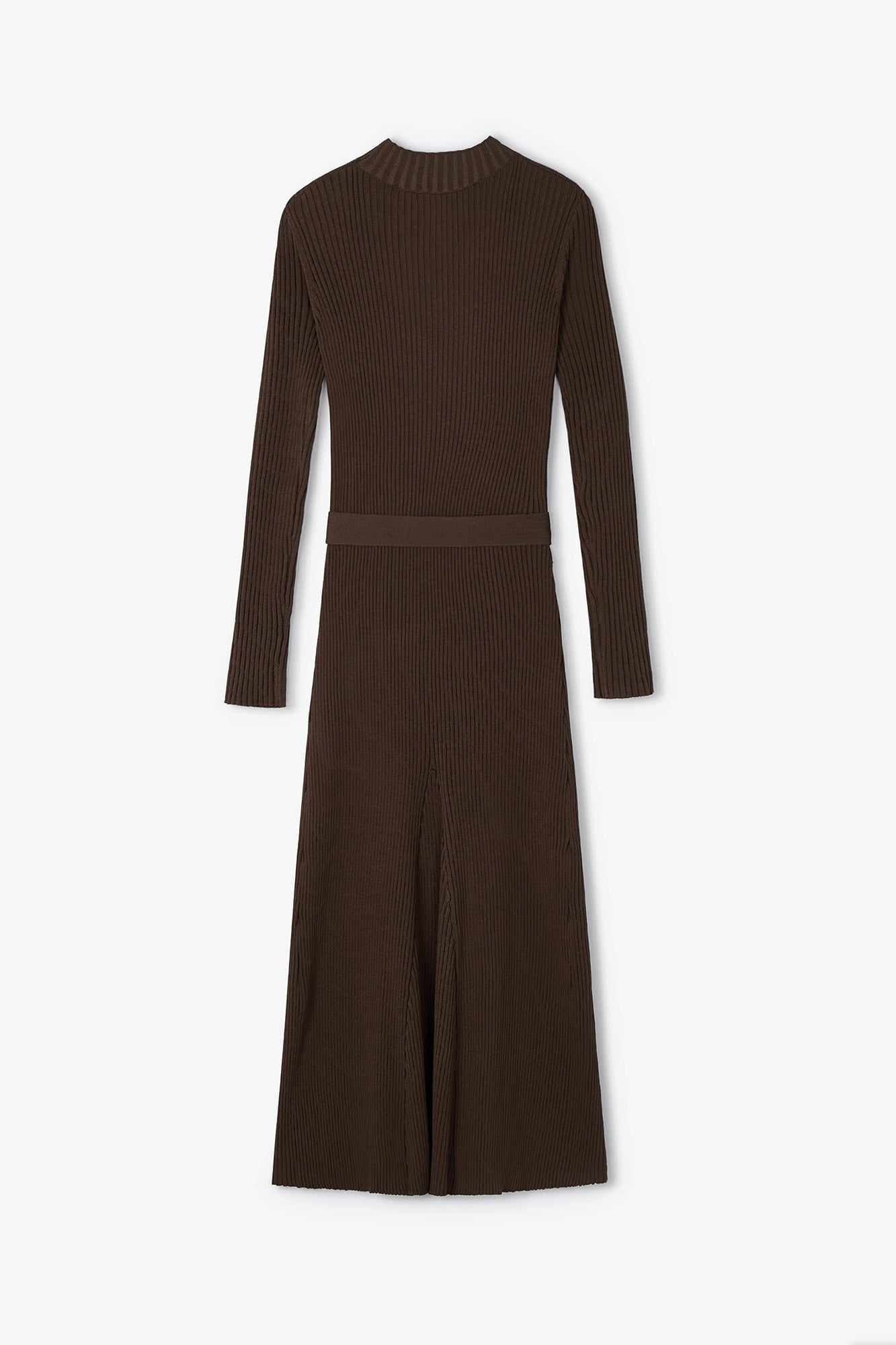 ALEJANDRA BROWN KNIT DRESS