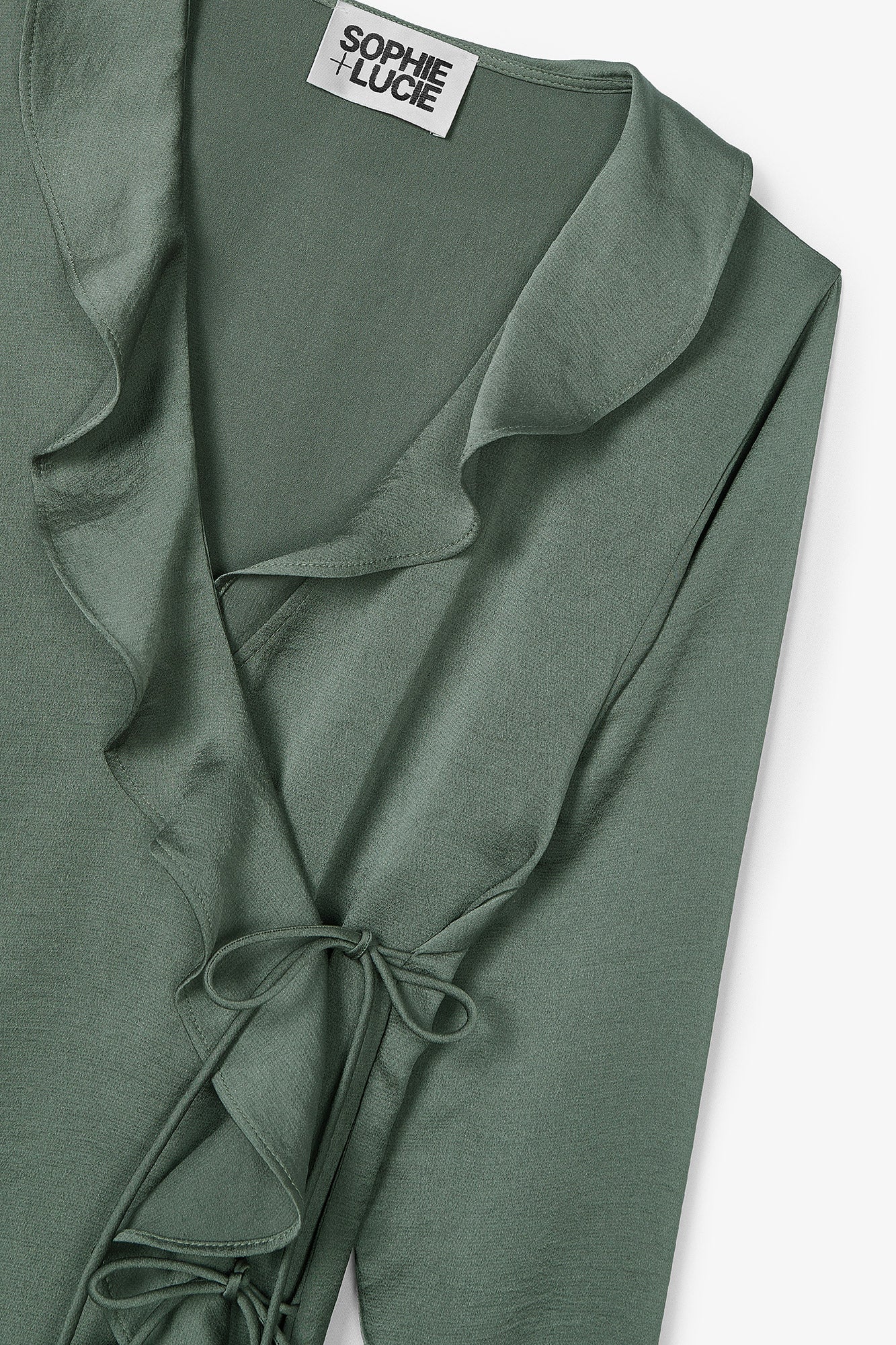 TUNIC WITH LACE SETBON SMOKE