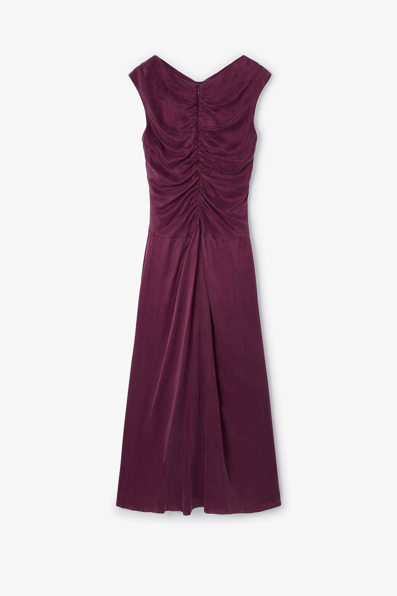 PAULA WATER WINE DRESS