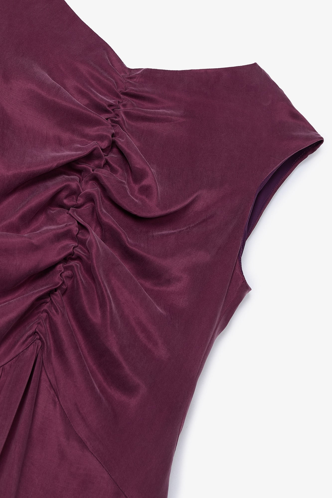 PAULA WATER WINE DRESS