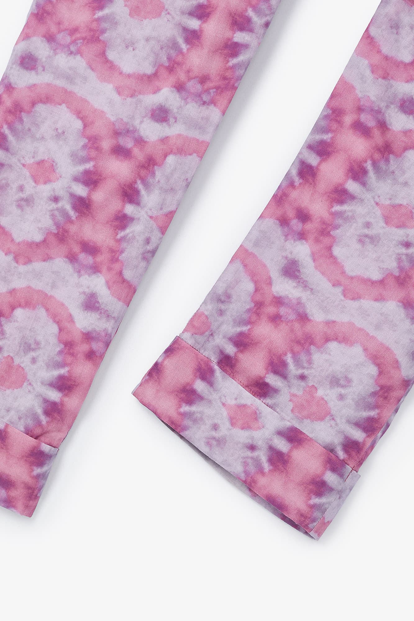 TOTAL LOOK BLACK TIE DYE PURPLE